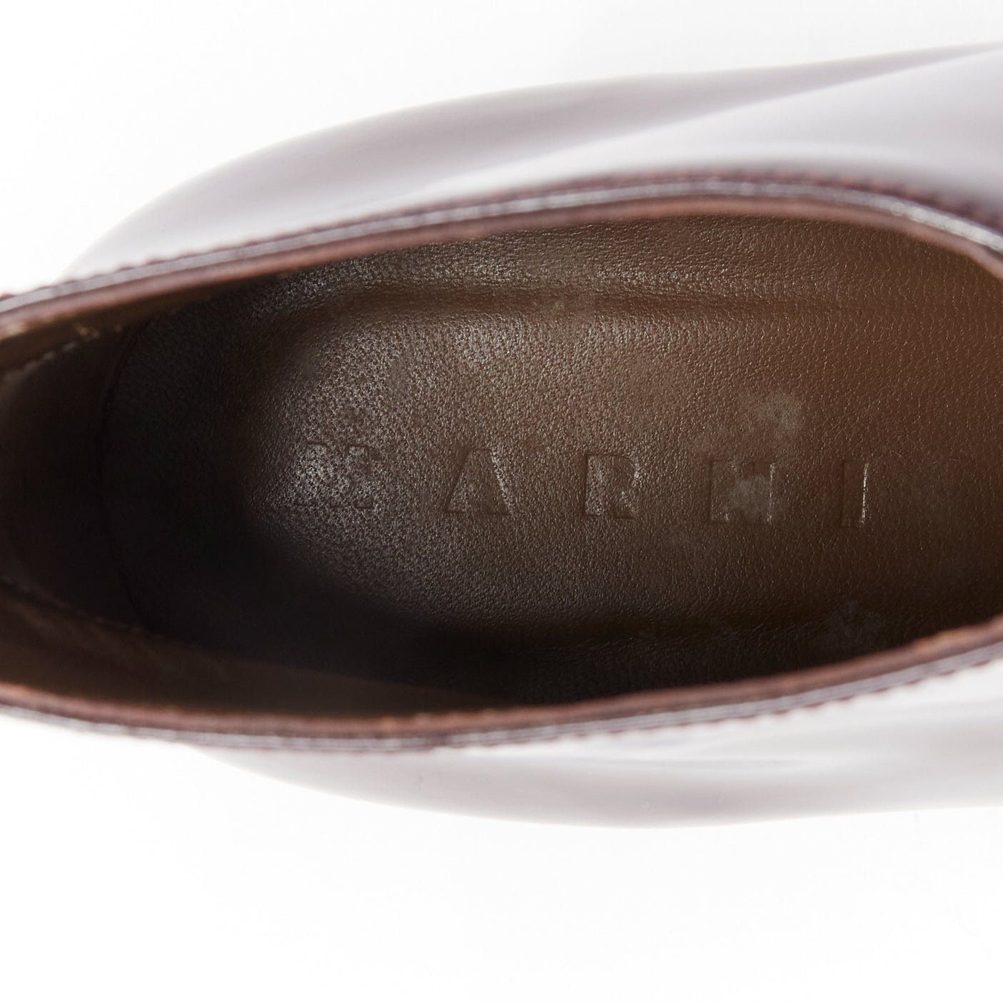 Marni MARNI dark brown black toe cap kitten heel zip front bootie EU37 Size US 7 / IT 37 - 9 Thumbnail
