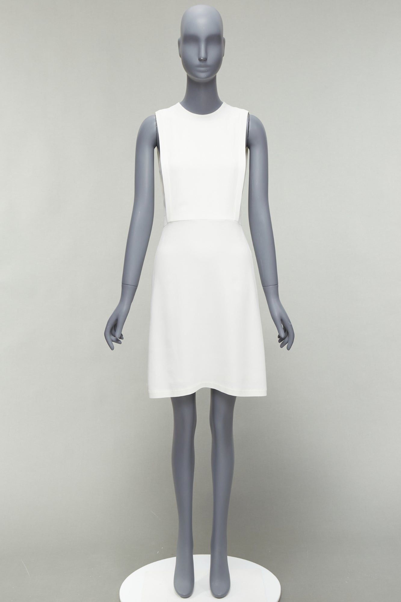 Theory THEORY Rimlan white silky layered top A-line dress US0 XS Size XS / US 0-2 / IT 36-38 - 9 Thumbnail