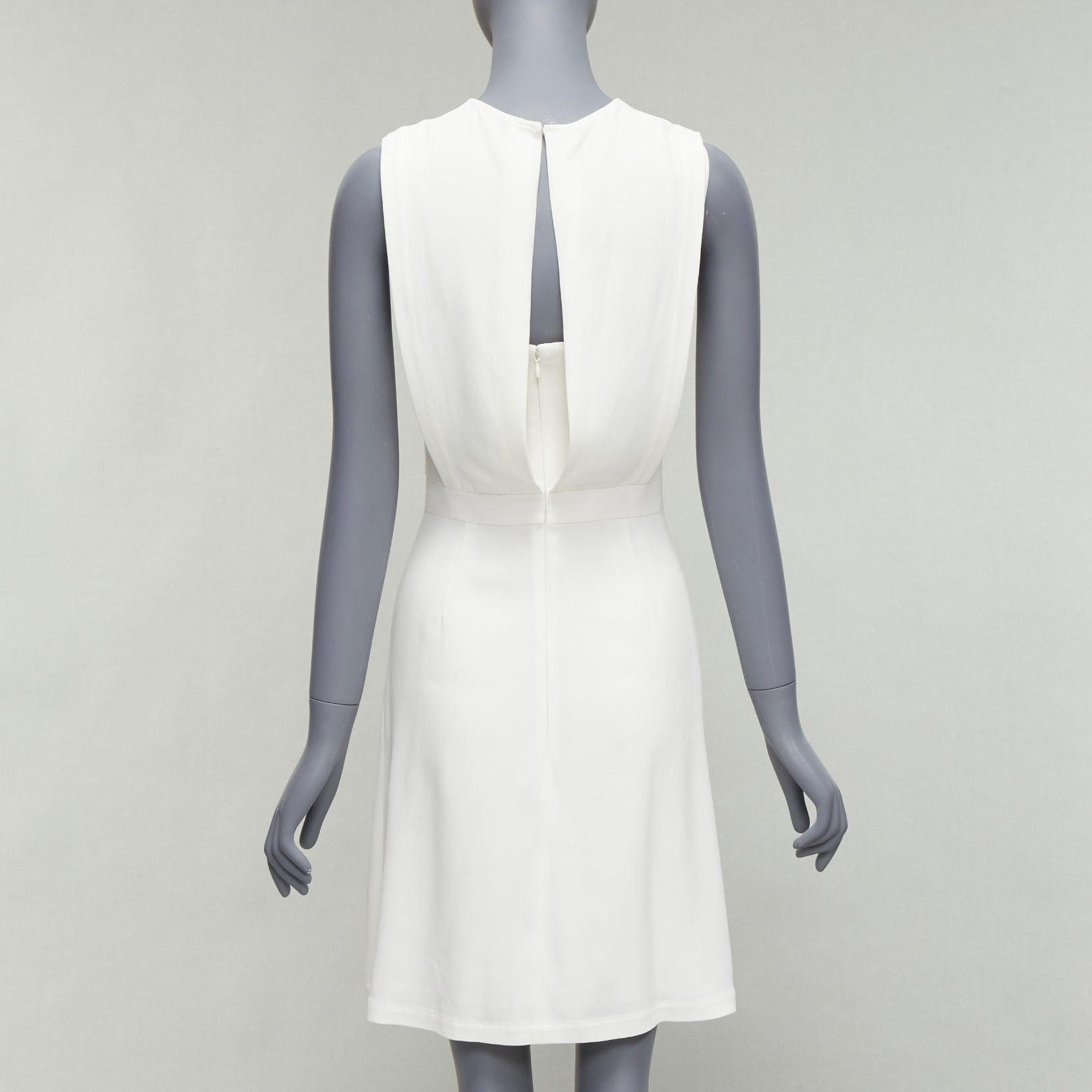 Theory THEORY Rimlan white silky layered top A-line dress US0 XS Size XS / US 0-2 / IT 36-38 - 6 Thumbnail