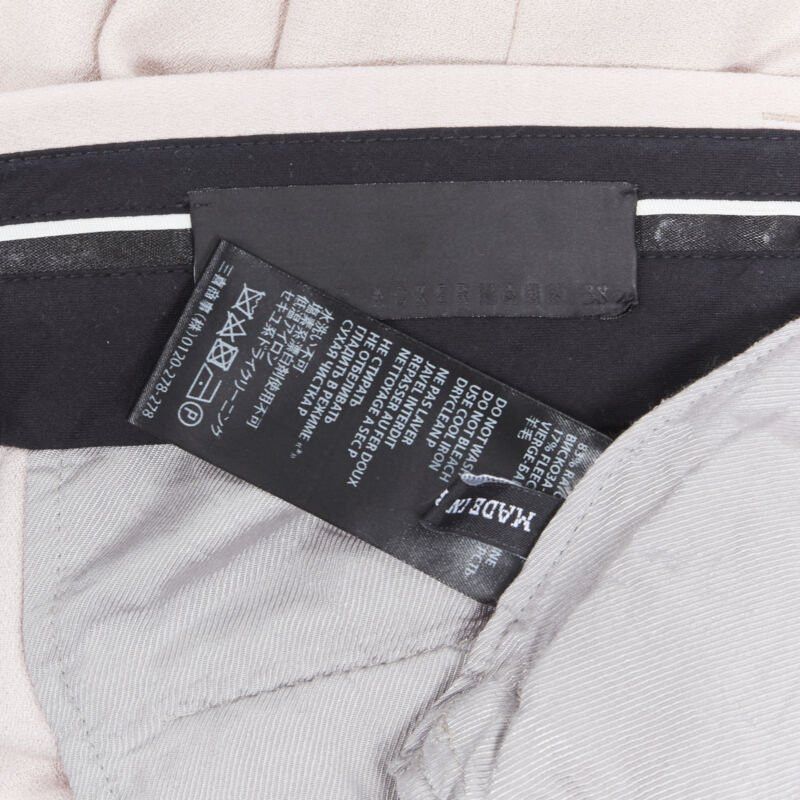 Haider Ackermann HAIDER ACKERMANN rayon wool blush pink wide leg trousers FR38 Size 27" / US 4 / IT 40 - 8 Thumbnail
