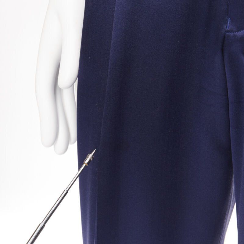 JOHN LAWRENCE SULLIVAN JOHN LAWRENCE SULLIVAN rich royal blue viscose dual pleat trousers pants 30" Size US 30 / EU 46 - 8 Thumbnail