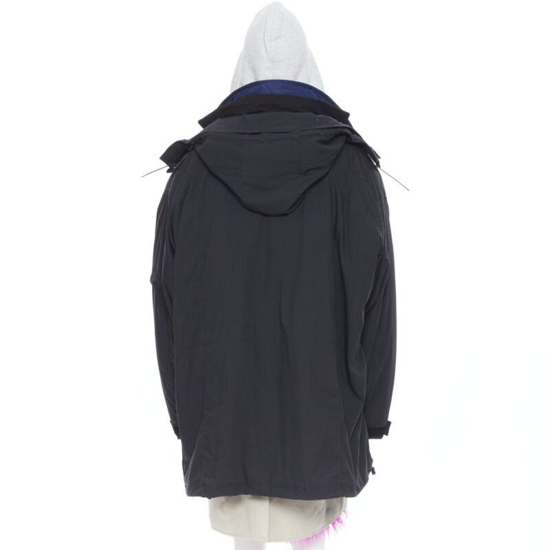 Balenciaga rare BALENCIAGA 2018 Runway Fake Layering 7 layer pink fur lined parka jacket XL Size US L / EU 52-54 / 3 - 5 Thumbnail