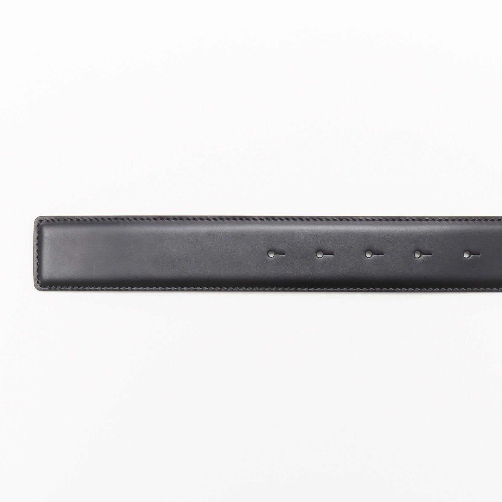 Versace VERSACE La Medusa Insignia gold oval buckle black leather belt 100cm 38-42" Size 38 - 8 Thumbnail
