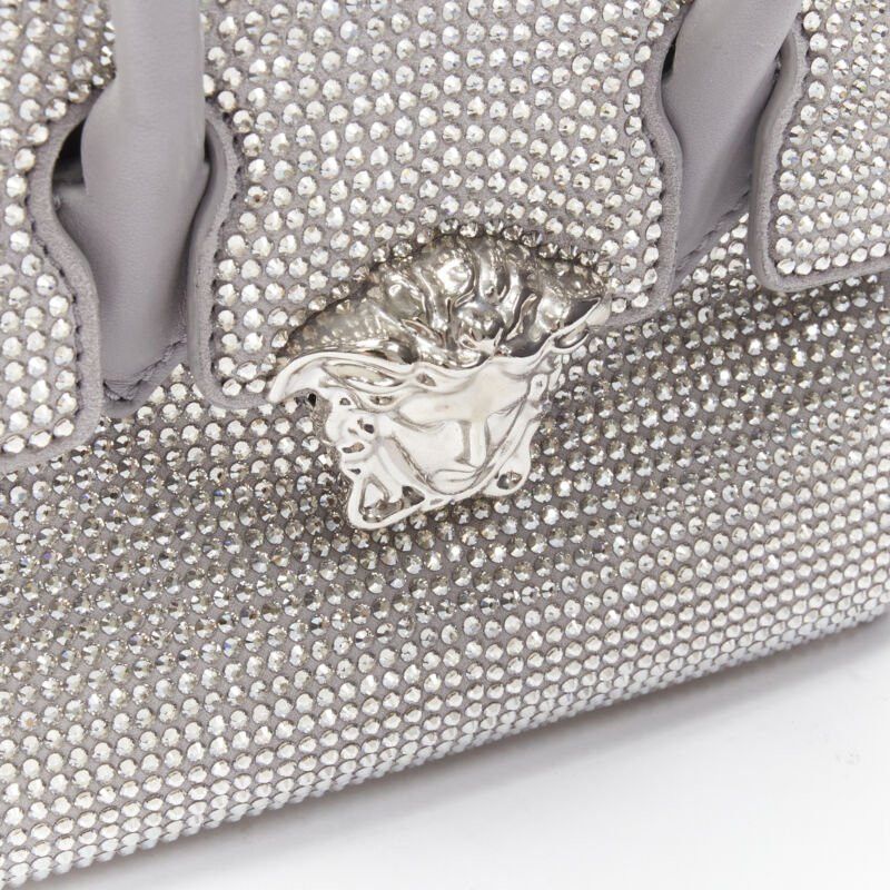 Versace new VERSACE Palazzo Empire Mini Limited Edition grey crystal crossbody bag Size ONE SIZE - 7 Thumbnail