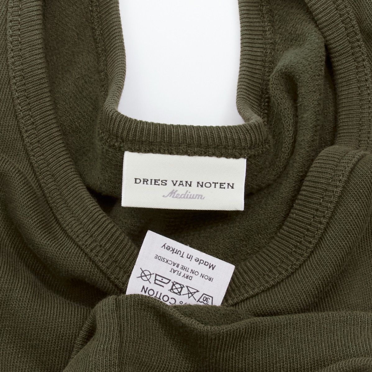 Dries Van Noten DRIES VAN NOTEN brown cotton silver zip detail sweater top M Size M / US 6-8 / IT 42-44 - 9 Thumbnail