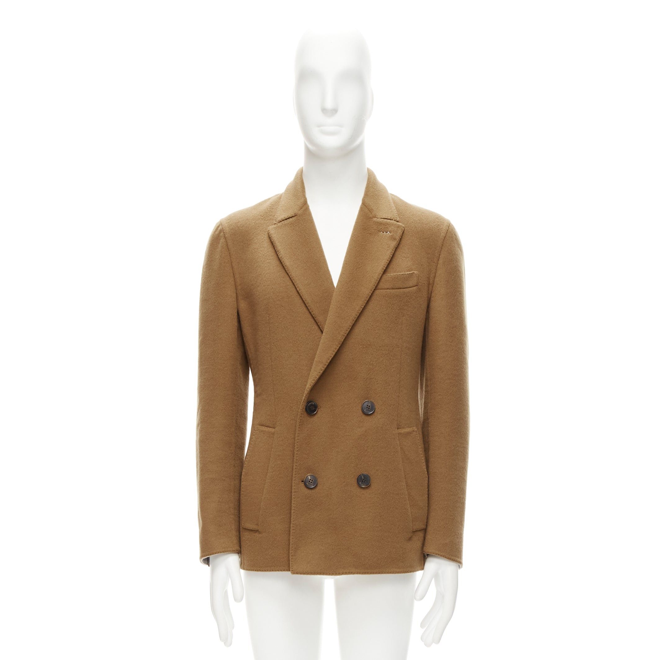 Berluti BERLUTI 100% cashmere double faced double breasted jacket IT50 L Size US L / EU 52-54 / 3 - 10 Thumbnail