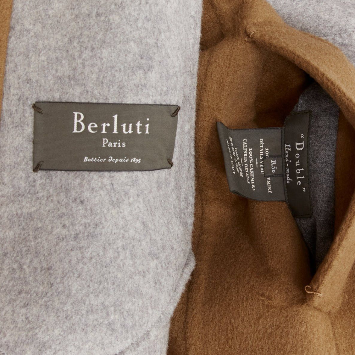 Berluti BERLUTI 100% cashmere double faced double breasted jacket IT50 L Size US L / EU 52-54 / 3 - 9 Thumbnail