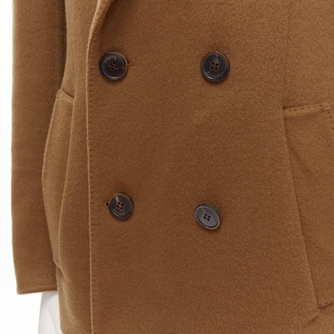 Berluti BERLUTI 100% cashmere double faced double breasted jacket IT50 L Size US L / EU 52-54 / 3 - 2 Thumbnail
