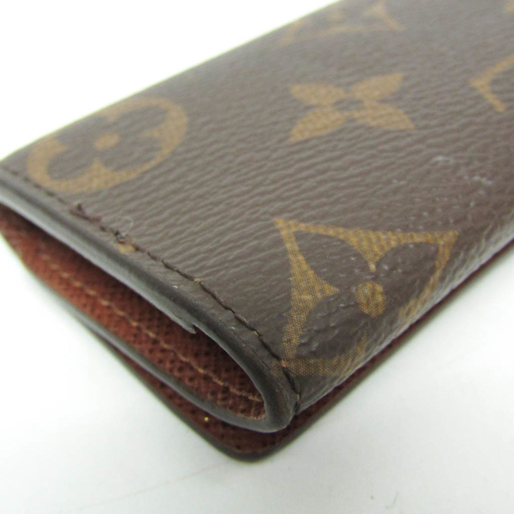 Louis Vuitton Louis Vuitton Monogram 4 Key Holder M62631 Men,Women Monogram Key Case Brown Size ONE SIZE - 4 Thumbnail