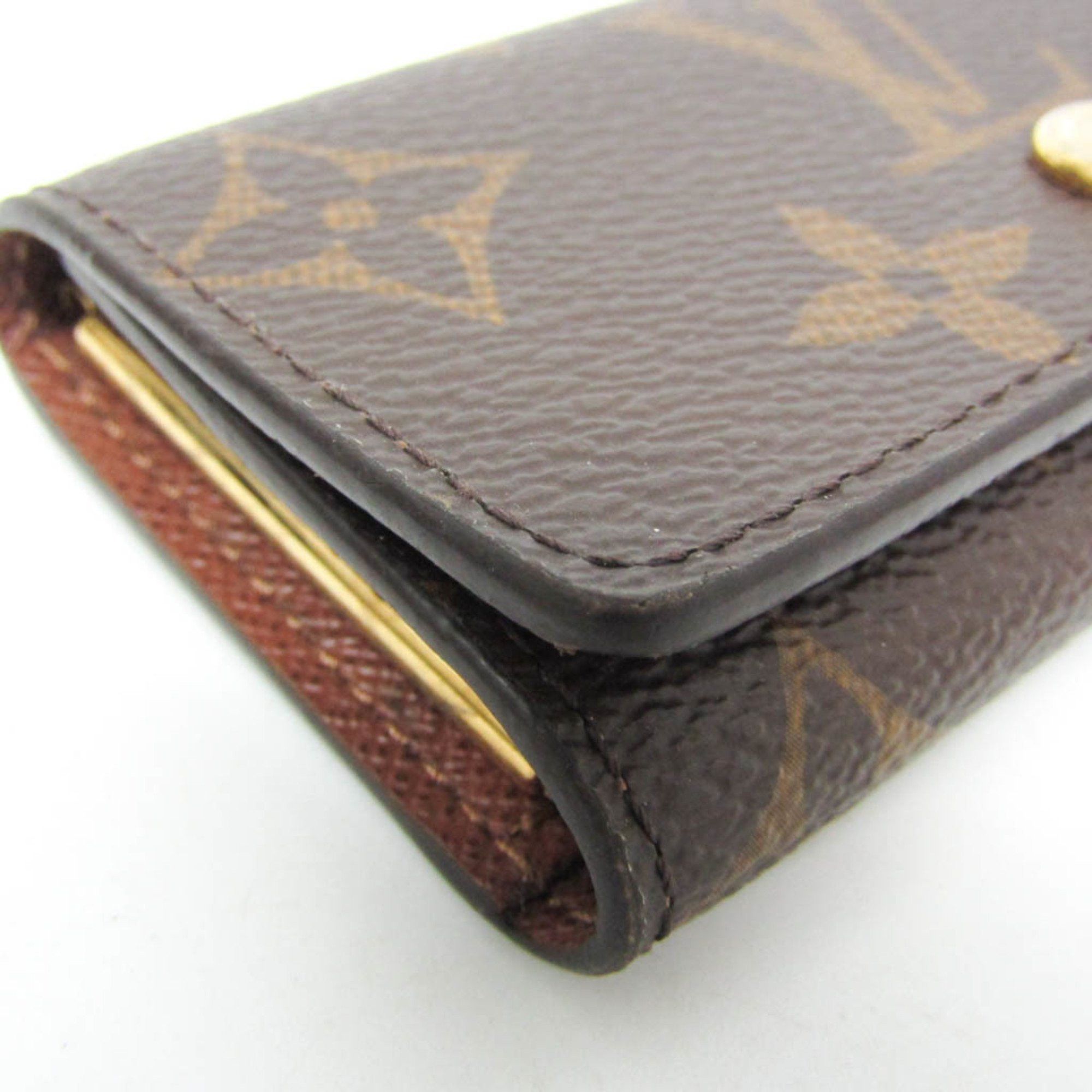 Louis Vuitton Louis Vuitton Monogram 4 Key Holder M62631 Men,Women Monogram Key Case Brown Size ONE SIZE - 6 Thumbnail