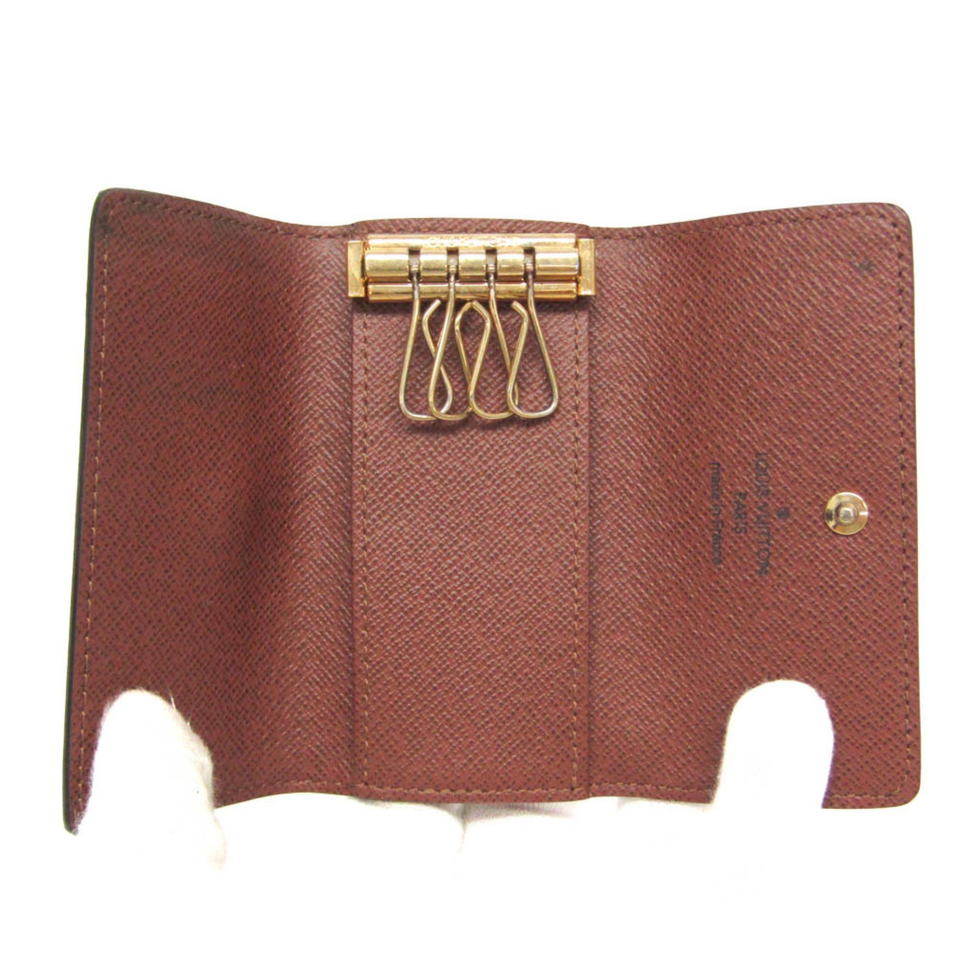 Louis Vuitton Louis Vuitton Monogram 4 Key Holder M62631 Men,Women Monogram Key Case Brown Size ONE SIZE - 3 Thumbnail