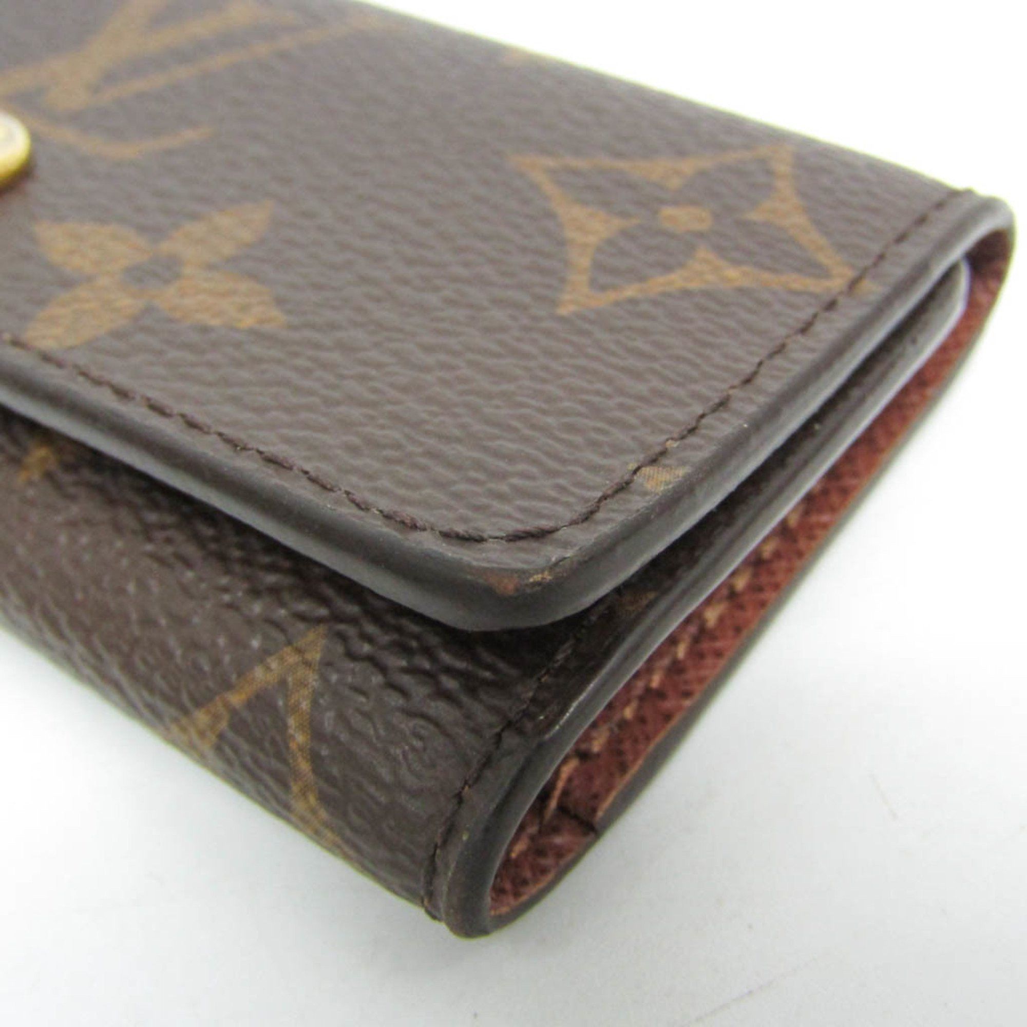 Louis Vuitton Louis Vuitton Monogram 4 Key Holder M62631 Men,Women Monogram Key Case Brown Size ONE SIZE - 5 Thumbnail