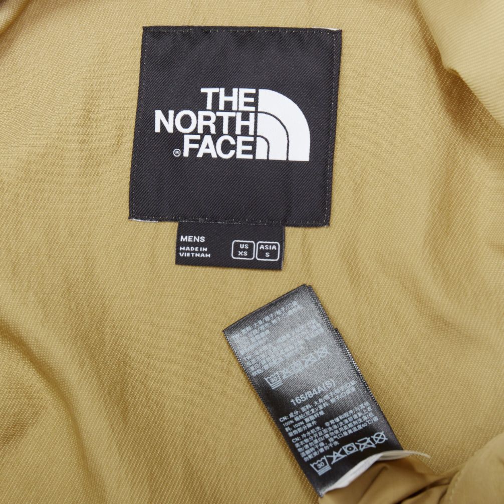 The North Face THE NORTH FACE khaki nylon blue trims black logo windbreaker jacket XS Size US XS / EU 42 / 0 - 9 Thumbnail