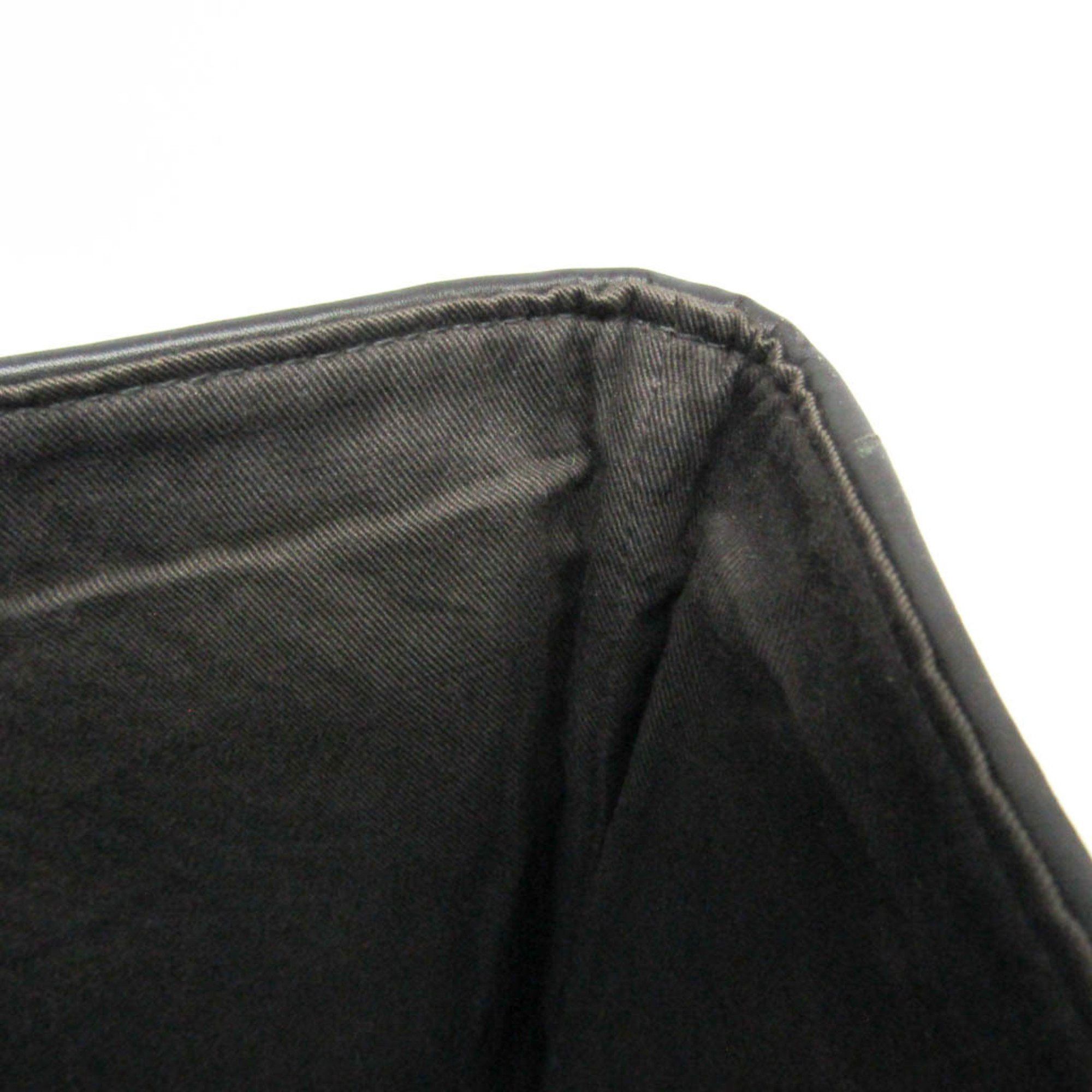 Hermes Hermes Ahmedabad Diego GM Women's Polyester,Leather Tote Bag Dark Gray Size ONE SIZE - 14 Thumbnail