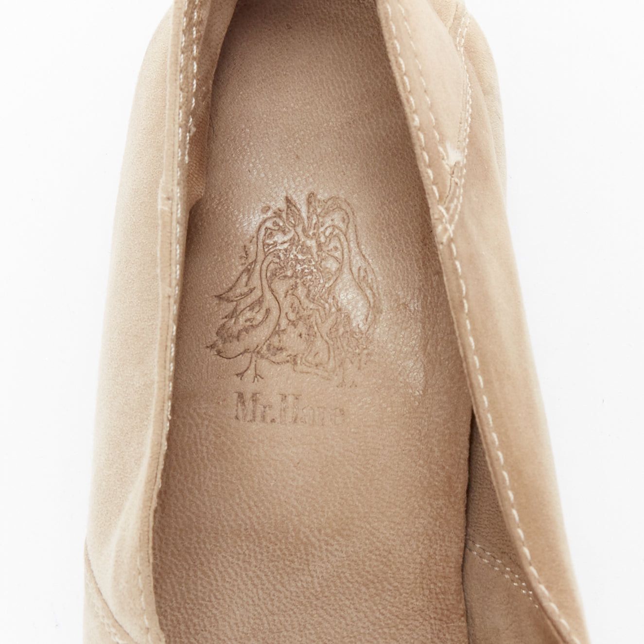 Other MR HARE khaki soft suede leather slip on shoes US8 EU42 Size US 8 / EU 41 - 9 Thumbnail
