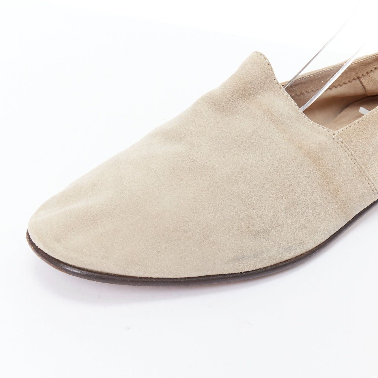 Other MR HARE khaki soft suede leather slip on shoes US8 EU42 Size US 8 / EU 41 - 7 Thumbnail