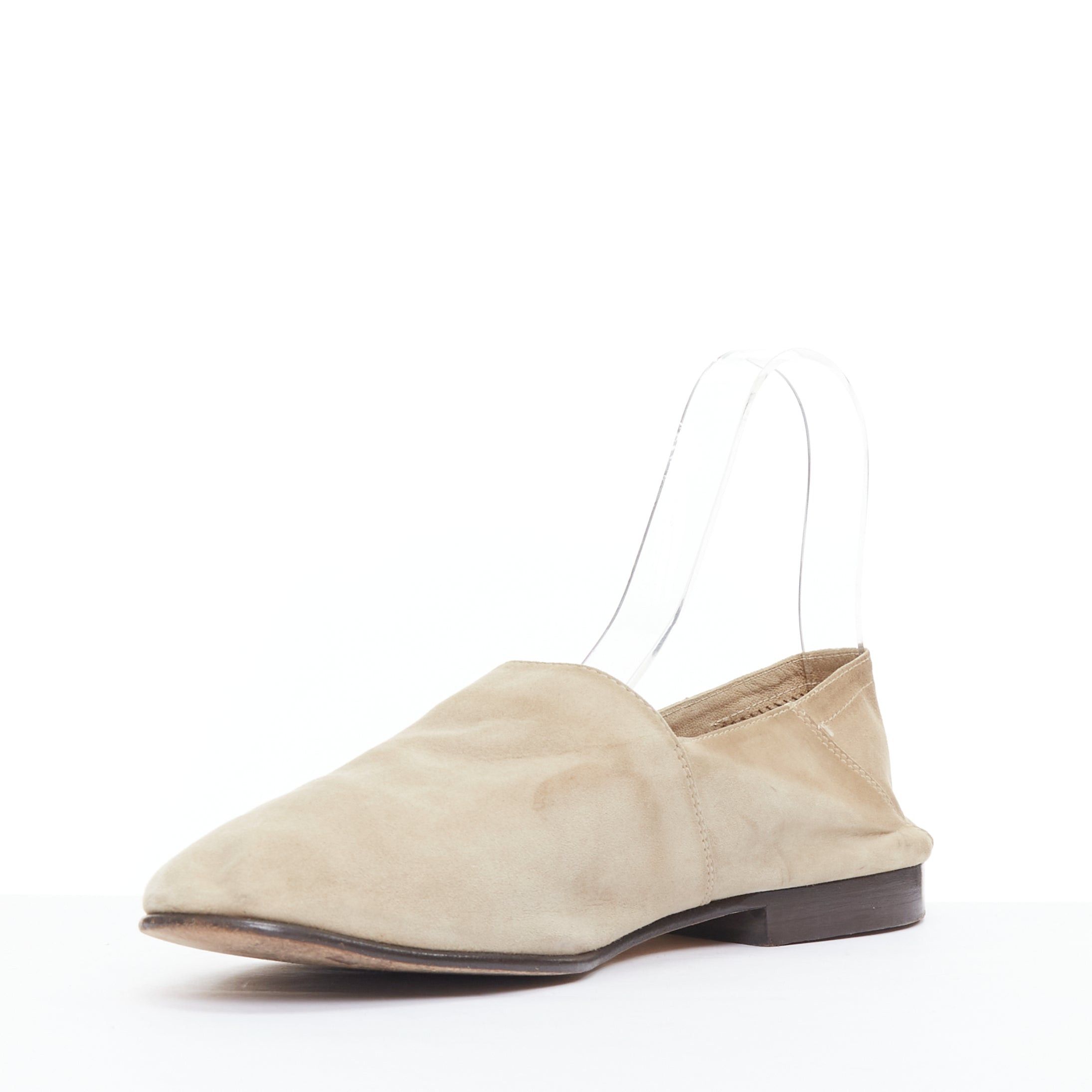 Other MR HARE khaki soft suede leather slip on shoes US8 EU42 Size US 8 / EU 41 - 4 Thumbnail