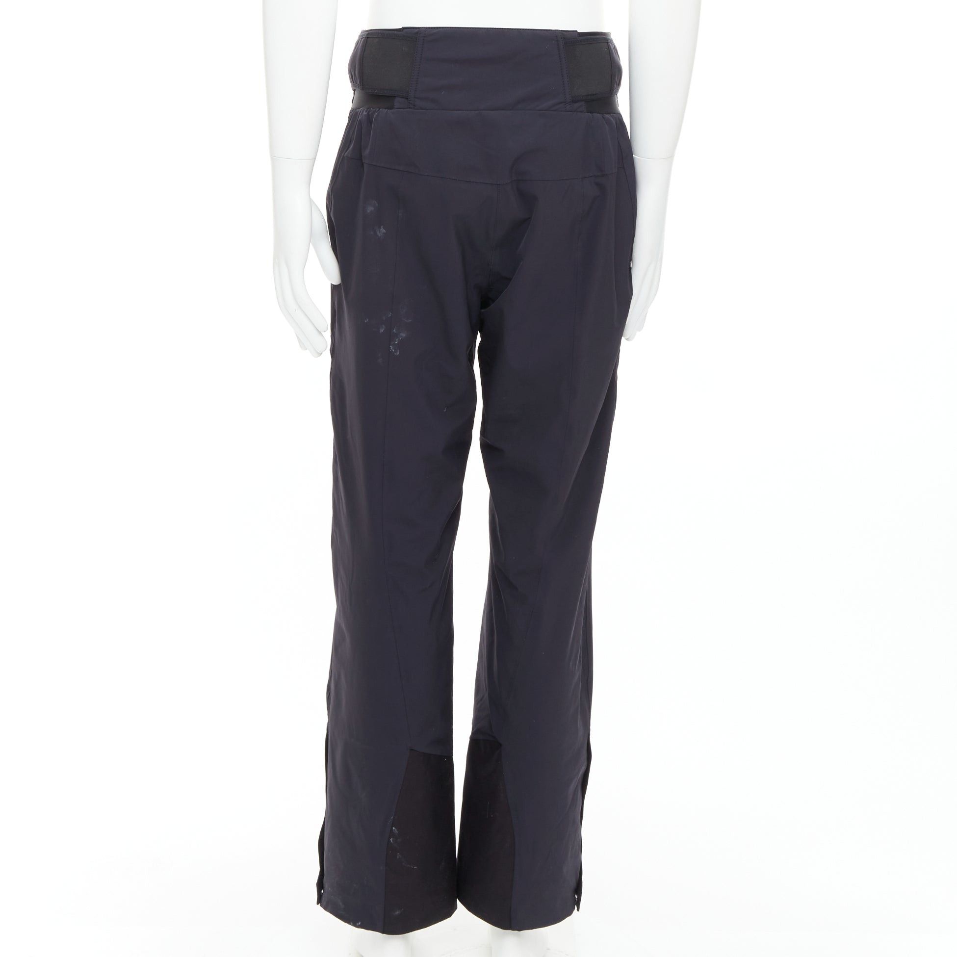 Goldwin GOLDWIN Luster Pants G31705P black nylon padded wide ski pants L Size US 32 / EU 48 - 5 Thumbnail