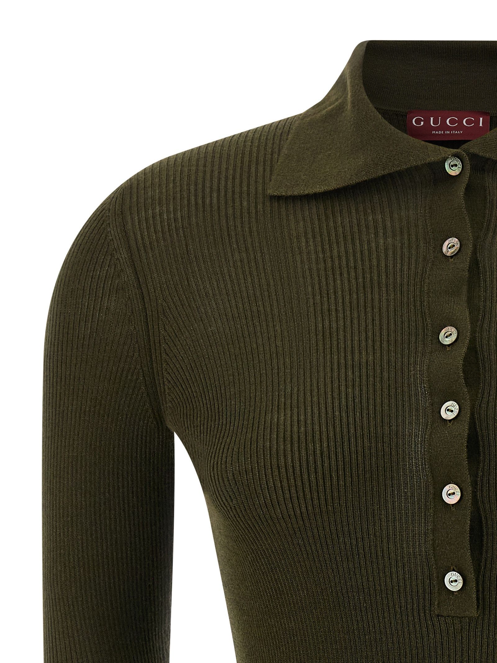Gucci 'Nastro Web' polo shirt Size M / US 6-8 / IT 42-44 - 3 Thumbnail