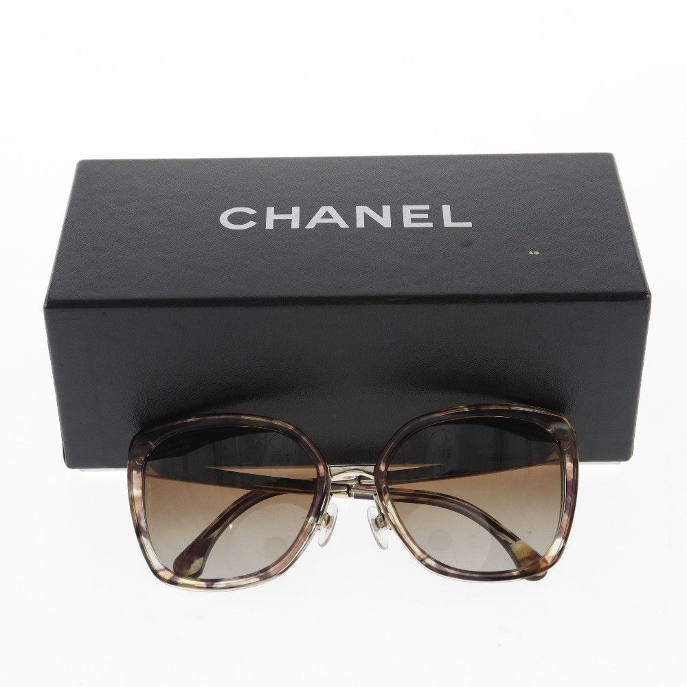 Chanel Chanel Chanel Side Logo Sunglasses Plastic Sunglasses 4209 DUTY FREE for USA Size ONE SIZE - 10 Thumbnail