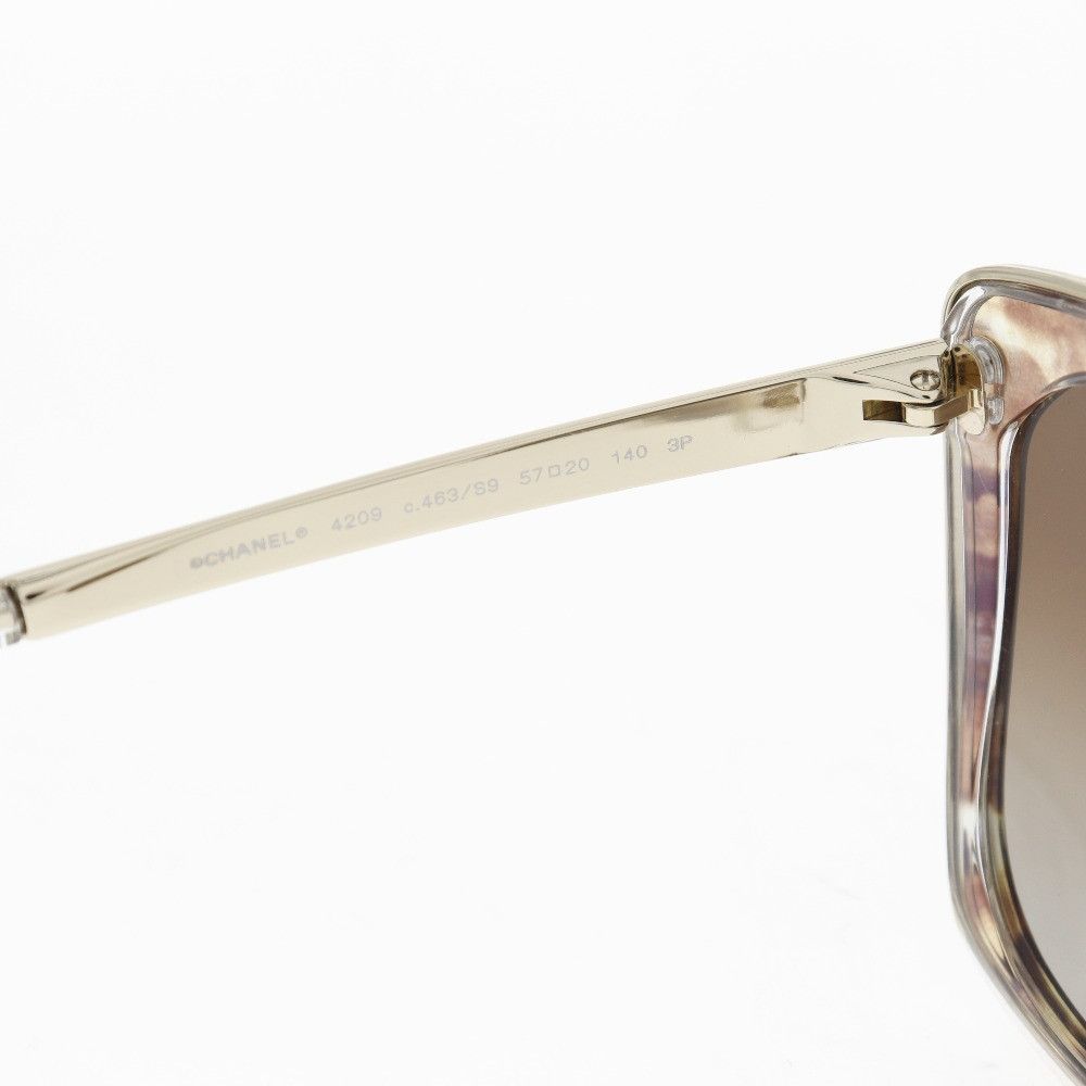Chanel Chanel Chanel Side Logo Sunglasses Plastic Sunglasses 4209 DUTY FREE for USA Size ONE SIZE - 5 Thumbnail