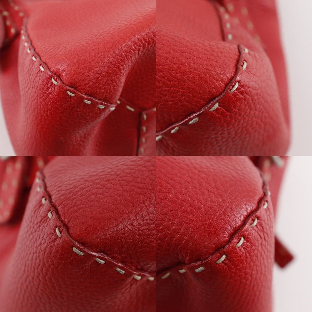 Fendi Fendi Fendi Selleria Leather Handbag Leather Handbag DUTY FREE for USA Size ONE SIZE - 4 Thumbnail