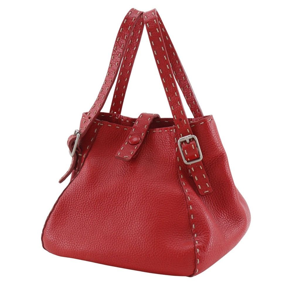 Fendi Fendi Fendi Selleria Leather Handbag Leather Handbag DUTY FREE for USA Size ONE SIZE - 2 Thumbnail