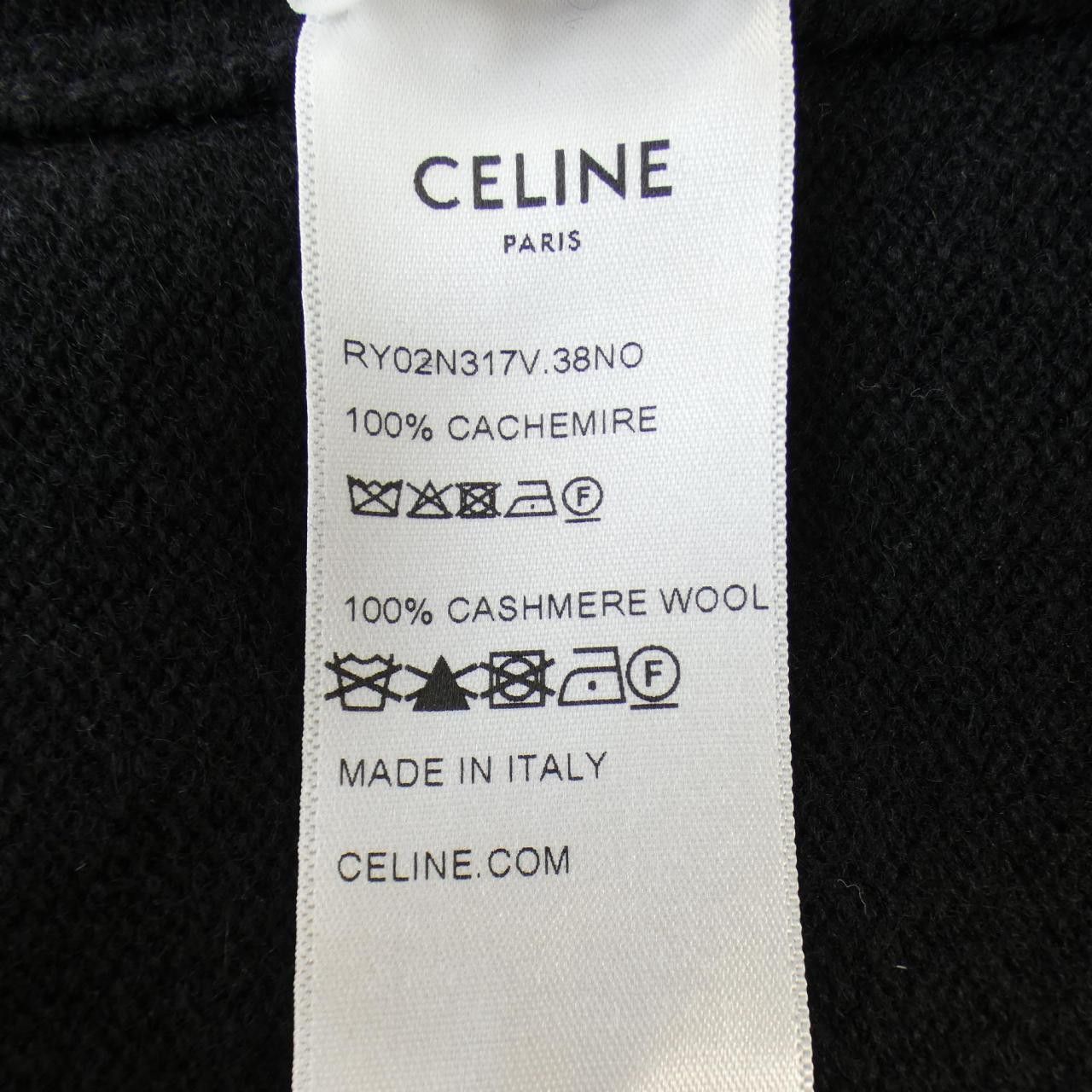 Celine Celine Celine RY02N317V Cashmere Knit Others Tops RY02N317V DUTY FREE for USA Size ONE SIZE - 3 Thumbnail