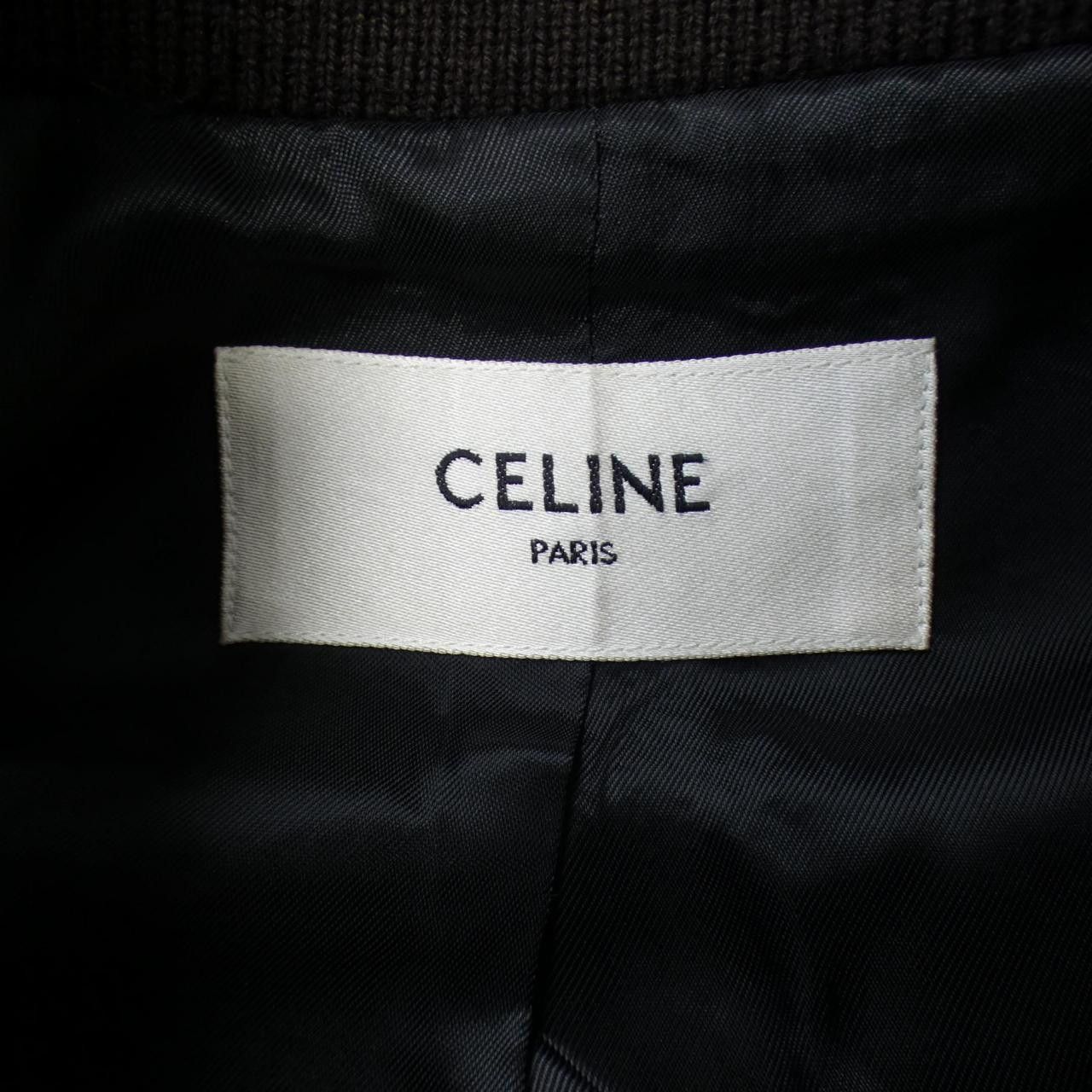 Celine Celine Celine Blouson Leather Outerwear 2V679896C DUTY FREE for USA Size ONE SIZE - 4 Thumbnail