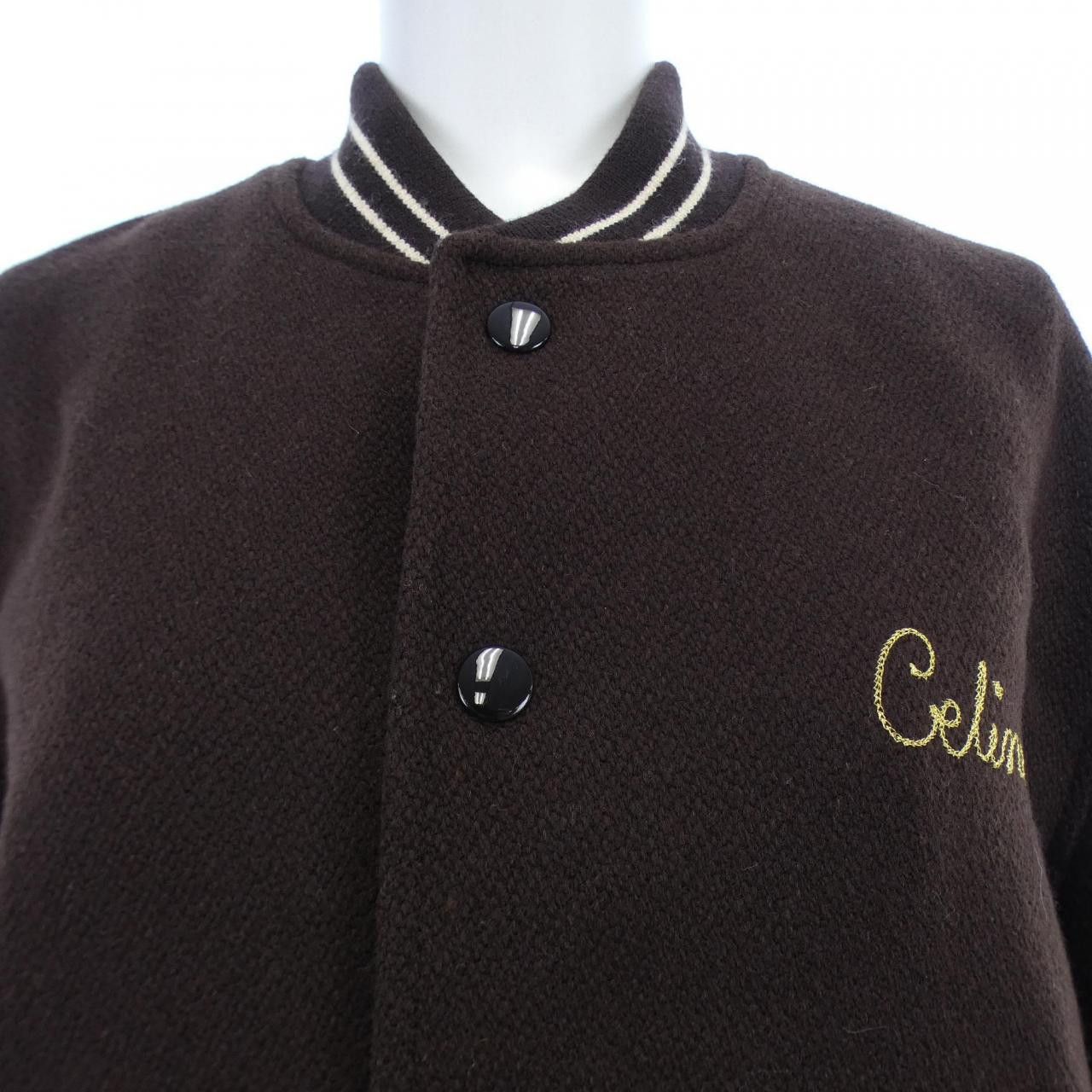 Celine Celine Celine Blouson Leather Outerwear 2V679896C DUTY FREE for USA Size ONE SIZE - 5 Thumbnail