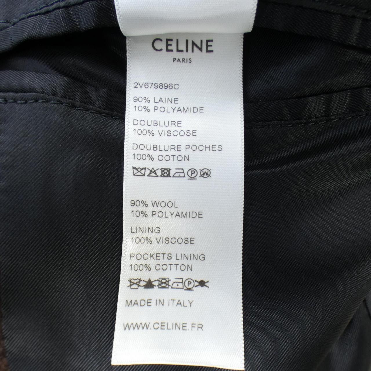 Celine Celine Celine Blouson Leather Outerwear 2V679896C DUTY FREE for USA Size ONE SIZE - 3 Thumbnail