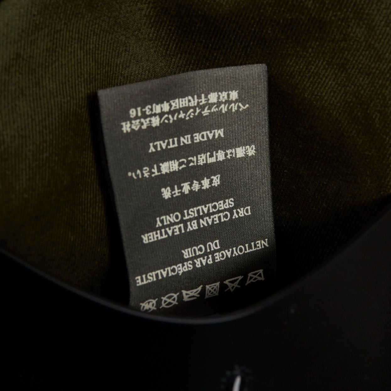 Berluti BERLUTI Haider Ackermann Runway green cotton leather back safari coat IT50 L Size US L / EU 52-54 / 3 - 10 Thumbnail