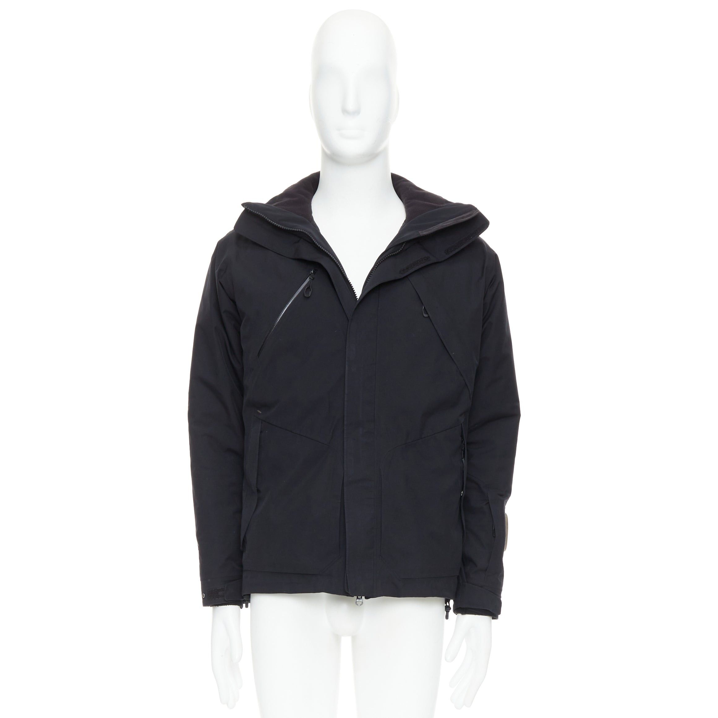 Goldwin GOLDWIN black goretex padded logo zip pockets ski jacket M Size US M / EU 48-50 / 2 - 10 Thumbnail