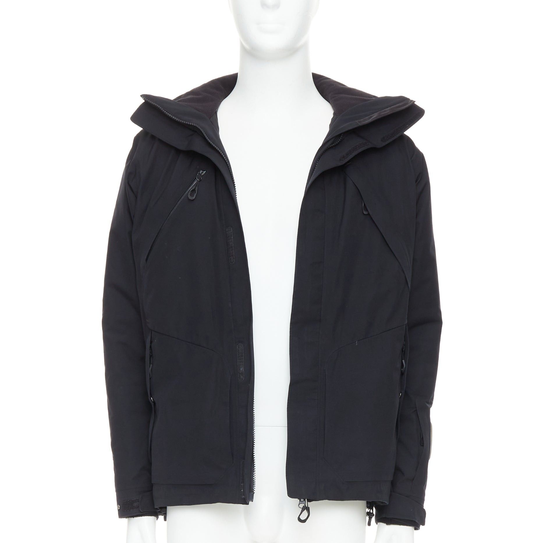 Goldwin GOLDWIN black goretex padded logo zip pockets ski jacket M Size US M / EU 48-50 / 2 - 3 Thumbnail