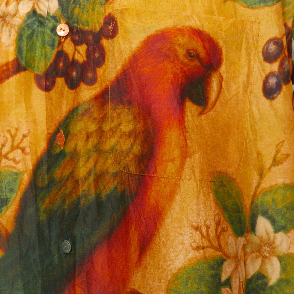 Other rare SABYASACHI 100% silk parrot bat mixed animal floral print shirt EU42 XL Size US XL / EU 56 / 4 - 7 Thumbnail