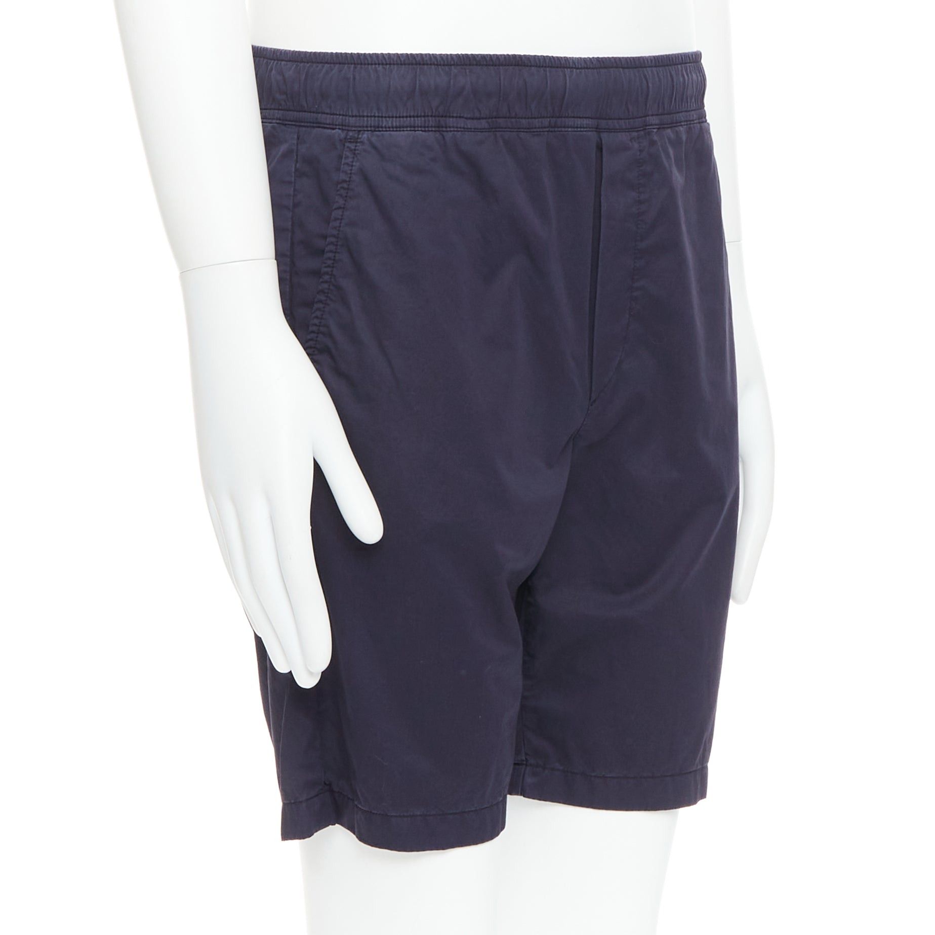Bottega Veneta BOTTEGA VENETA navy washed cotton pocketed casual shorts IT46 S Size US 28 / EU 44 - 3 Thumbnail