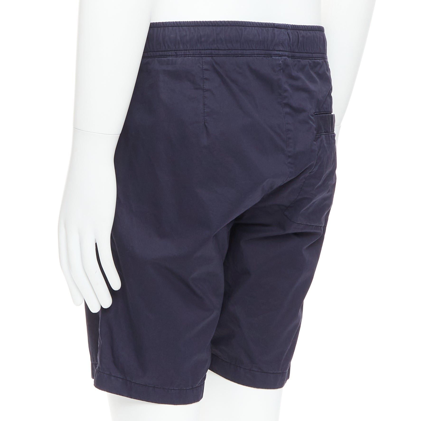 Bottega Veneta BOTTEGA VENETA navy washed cotton pocketed casual shorts IT46 S Size US 28 / EU 44 - 6 Thumbnail