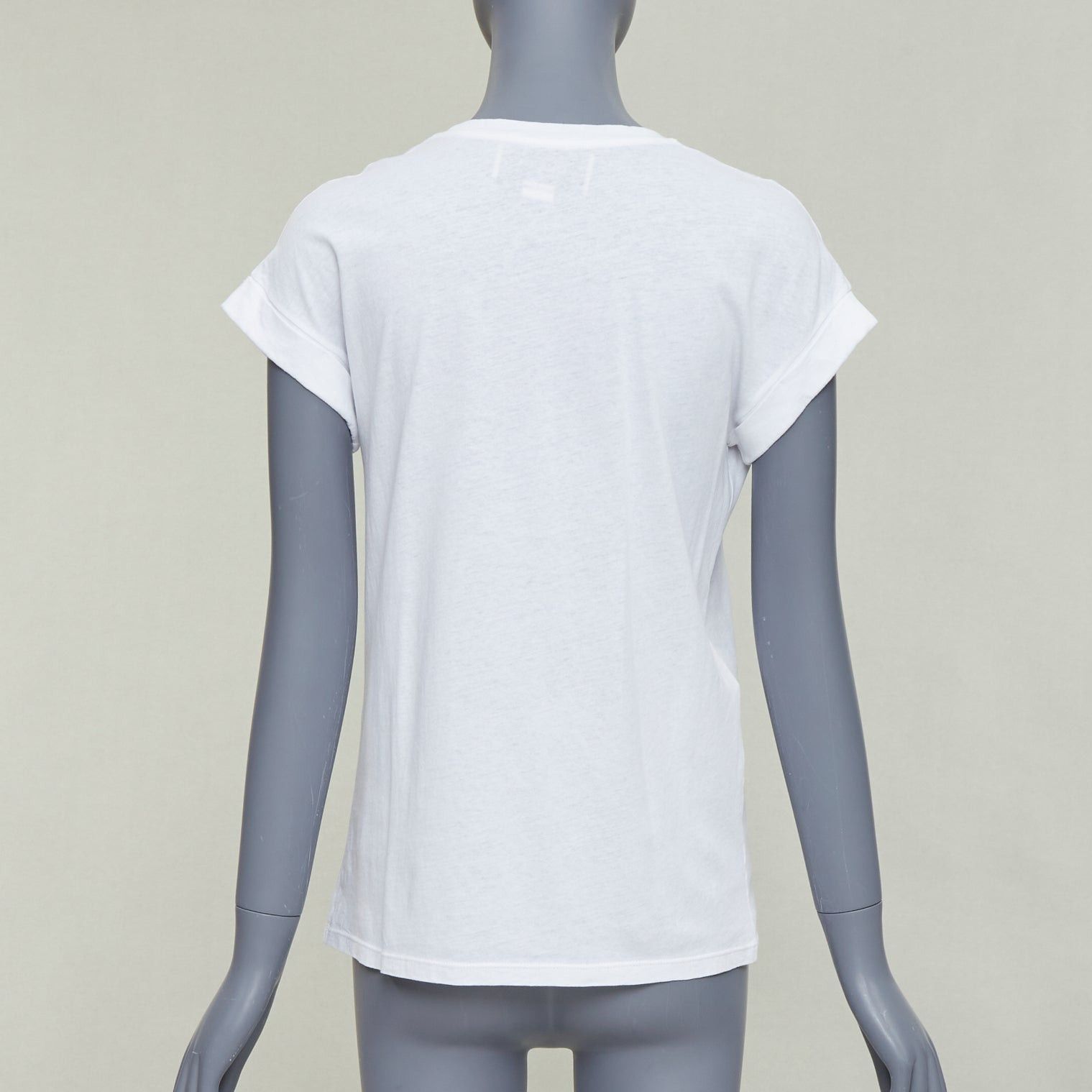 Gucci GUCCI L'Aveugle Par Amour white butterfly embroidered tshirt XS Size S / US 4 / IT 40 - 5 Thumbnail