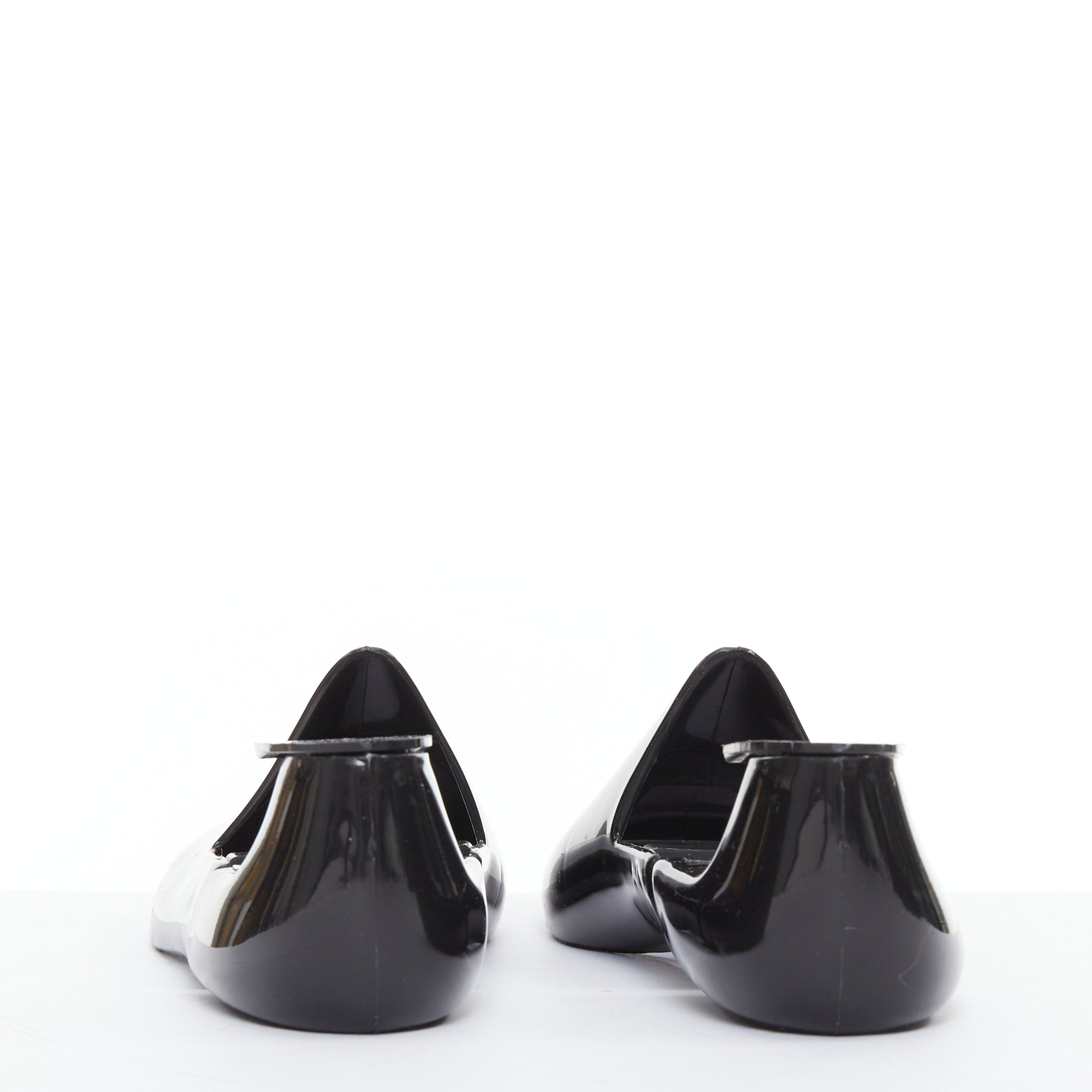Berluti BERLUTI black glossy plastic white logo foldable shoe tree shape holder EU39-40 Size ONE SIZE - 5 Thumbnail