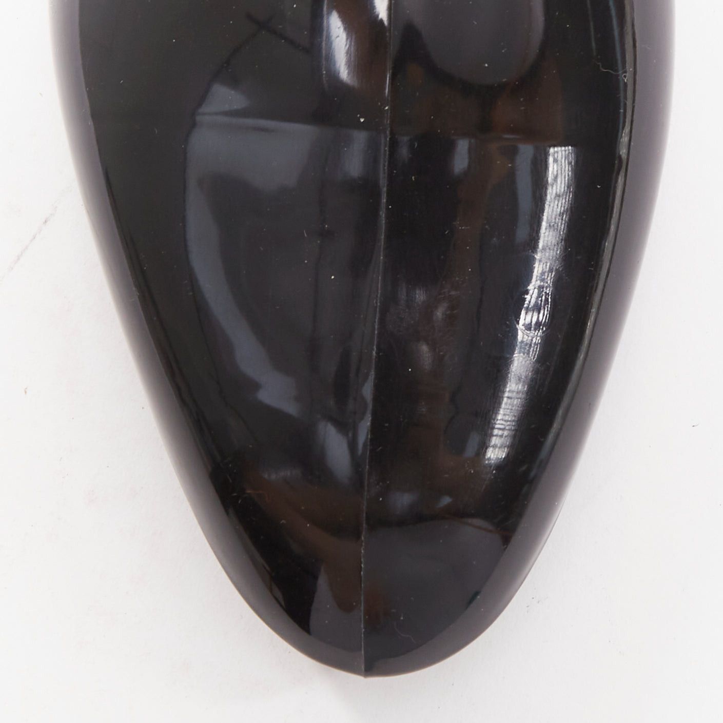 Berluti BERLUTI black glossy plastic white logo foldable shoe tree shape holder EU39-40 Size ONE SIZE - 6 Thumbnail