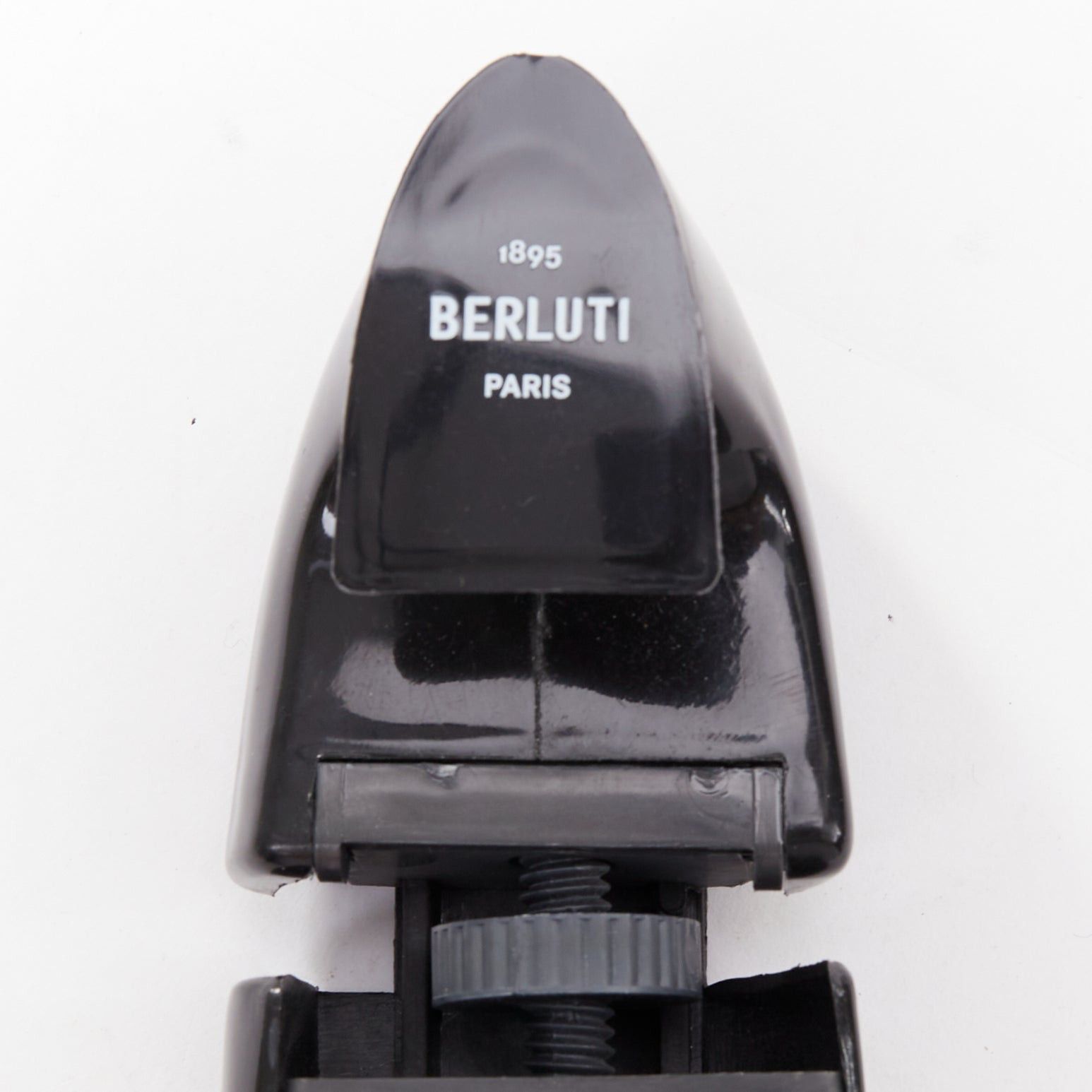 Berluti BERLUTI black glossy plastic white logo foldable shoe tree shape holder EU39-40 Size ONE SIZE - 7 Thumbnail