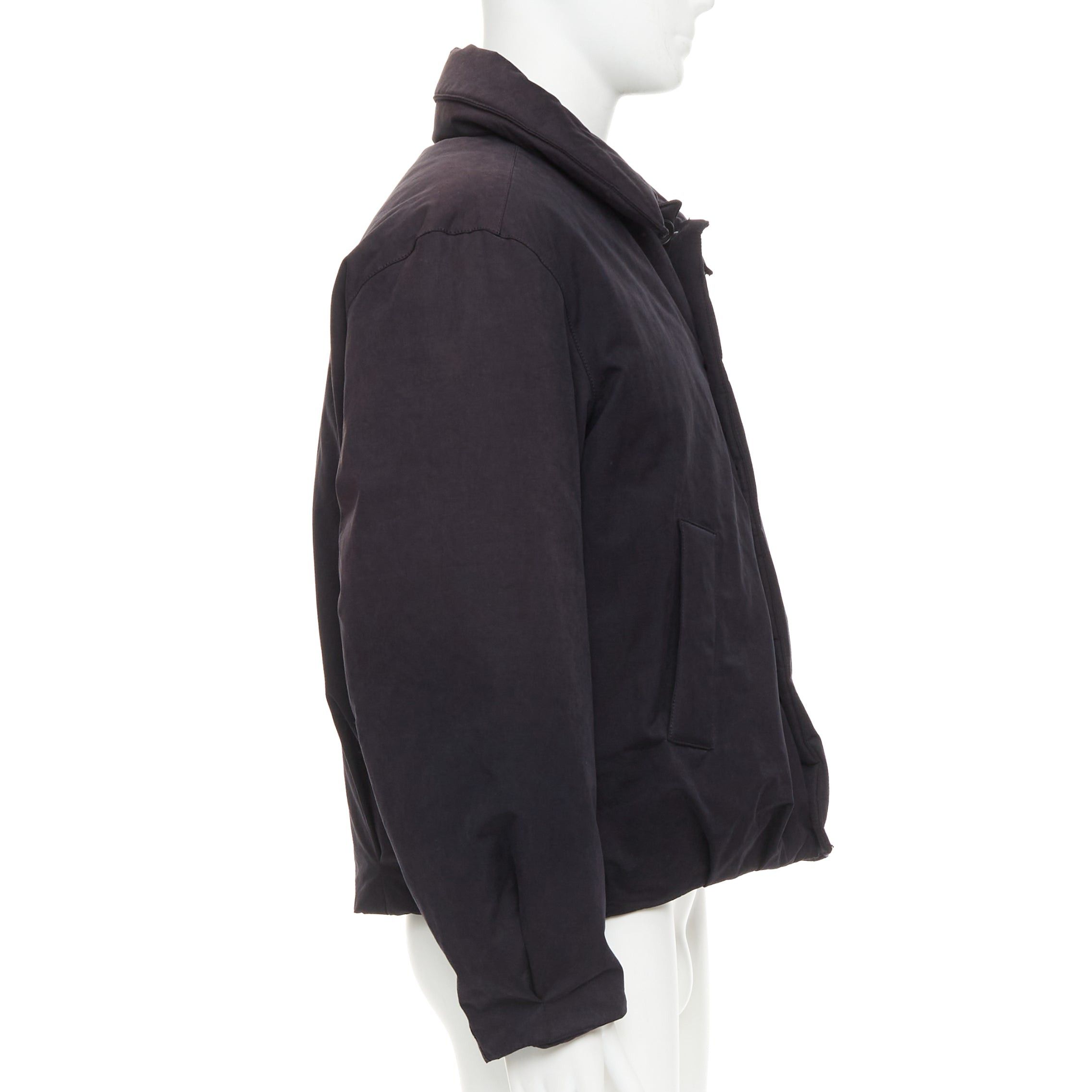 Other COOR Korea Minimal Cara black cotton blend duck down feather puffer jacket M Size US M / EU 48-50 / 2 - 4 Thumbnail