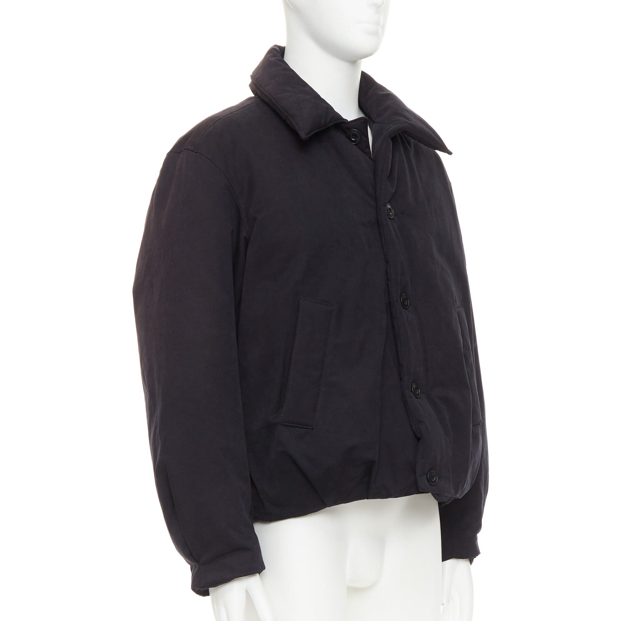 Other COOR Korea Minimal Cara black cotton blend duck down feather puffer jacket M Size US M / EU 48-50 / 2 - 3 Thumbnail