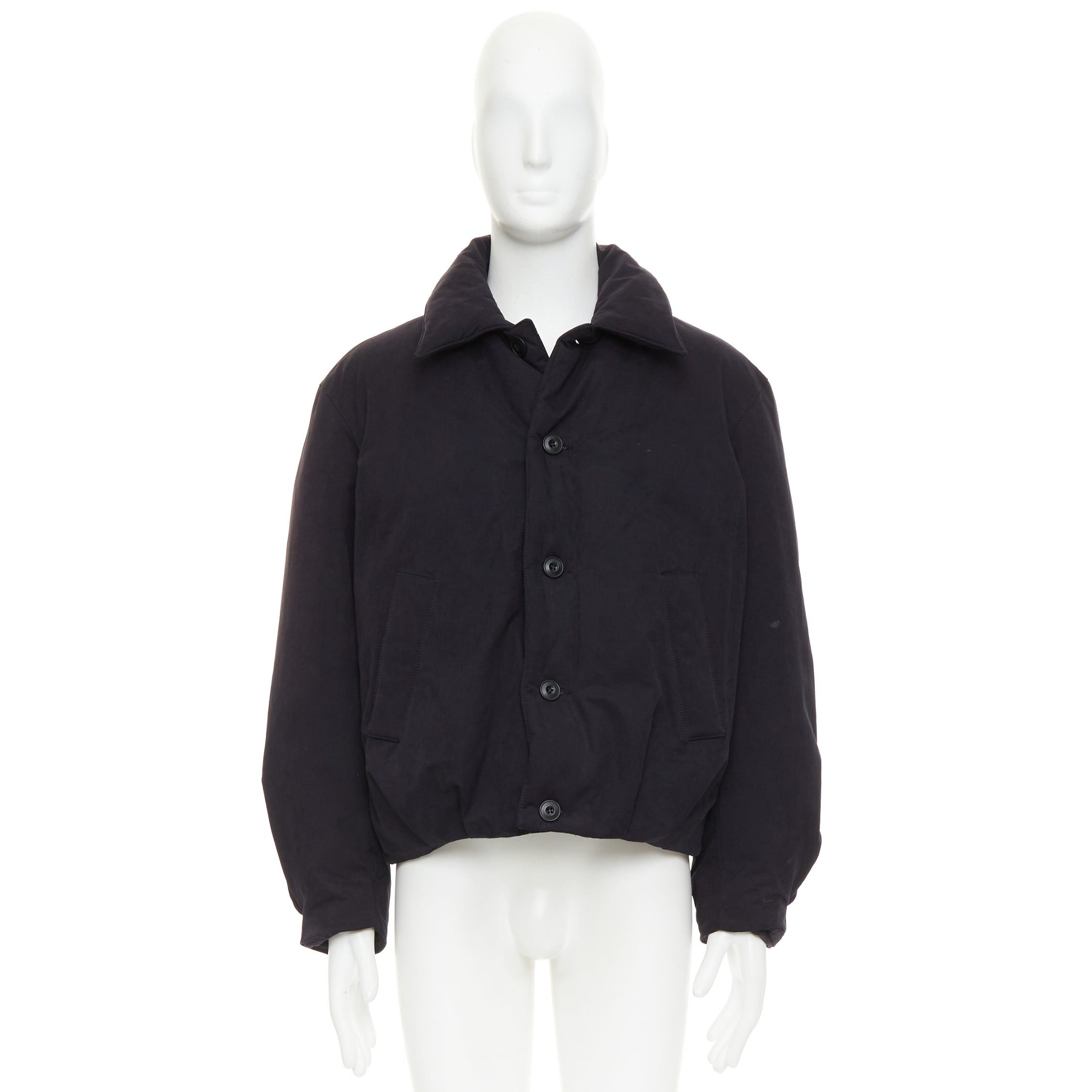 Other COOR Korea Minimal Cara black cotton blend duck down feather puffer jacket M Size US M / EU 48-50 / 2 - 9 Thumbnail