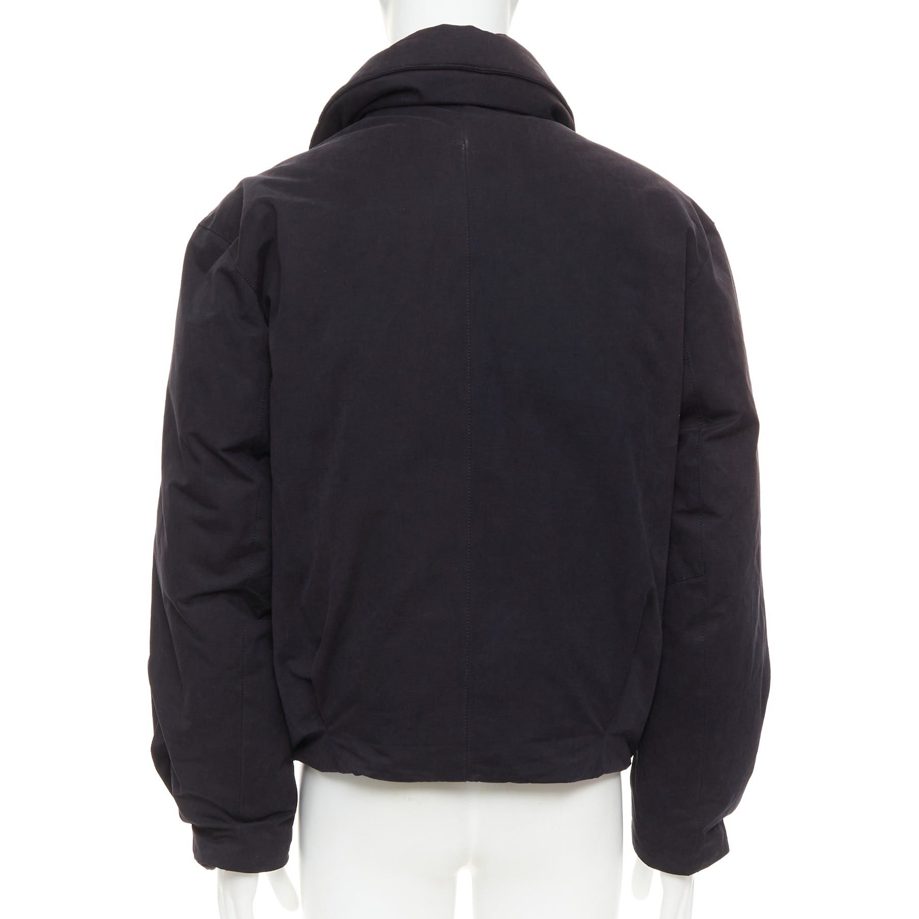 Other COOR Korea Minimal Cara black cotton blend duck down feather puffer jacket M Size US M / EU 48-50 / 2 - 5 Thumbnail