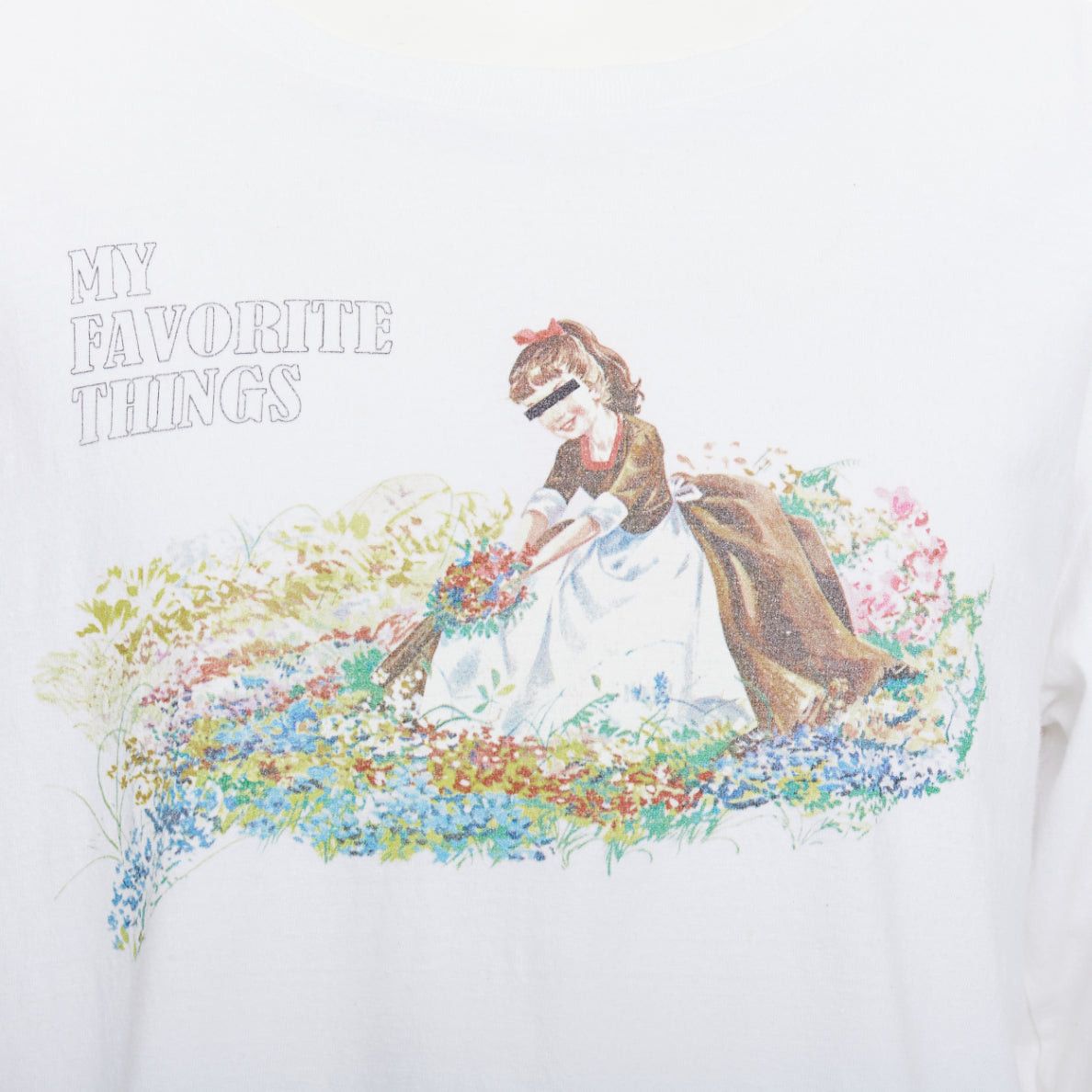 Undercover UNDERCOVER John My Favourite Things white cotton print long sleeve tee JP3 L Size US L / EU 52-54 / 3 - 2 Thumbnail
