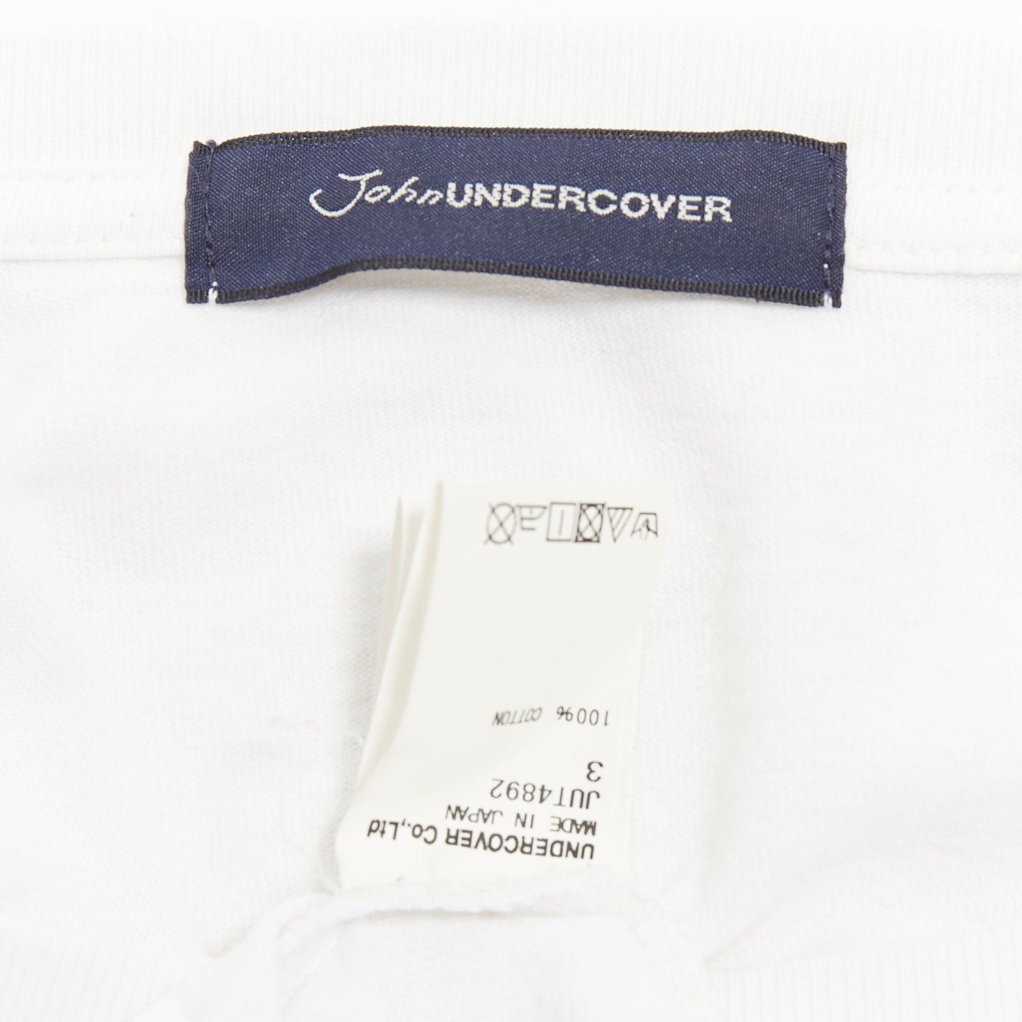 Undercover UNDERCOVER John My Favourite Things white cotton print long sleeve tee JP3 L Size US L / EU 52-54 / 3 - 8 Thumbnail
