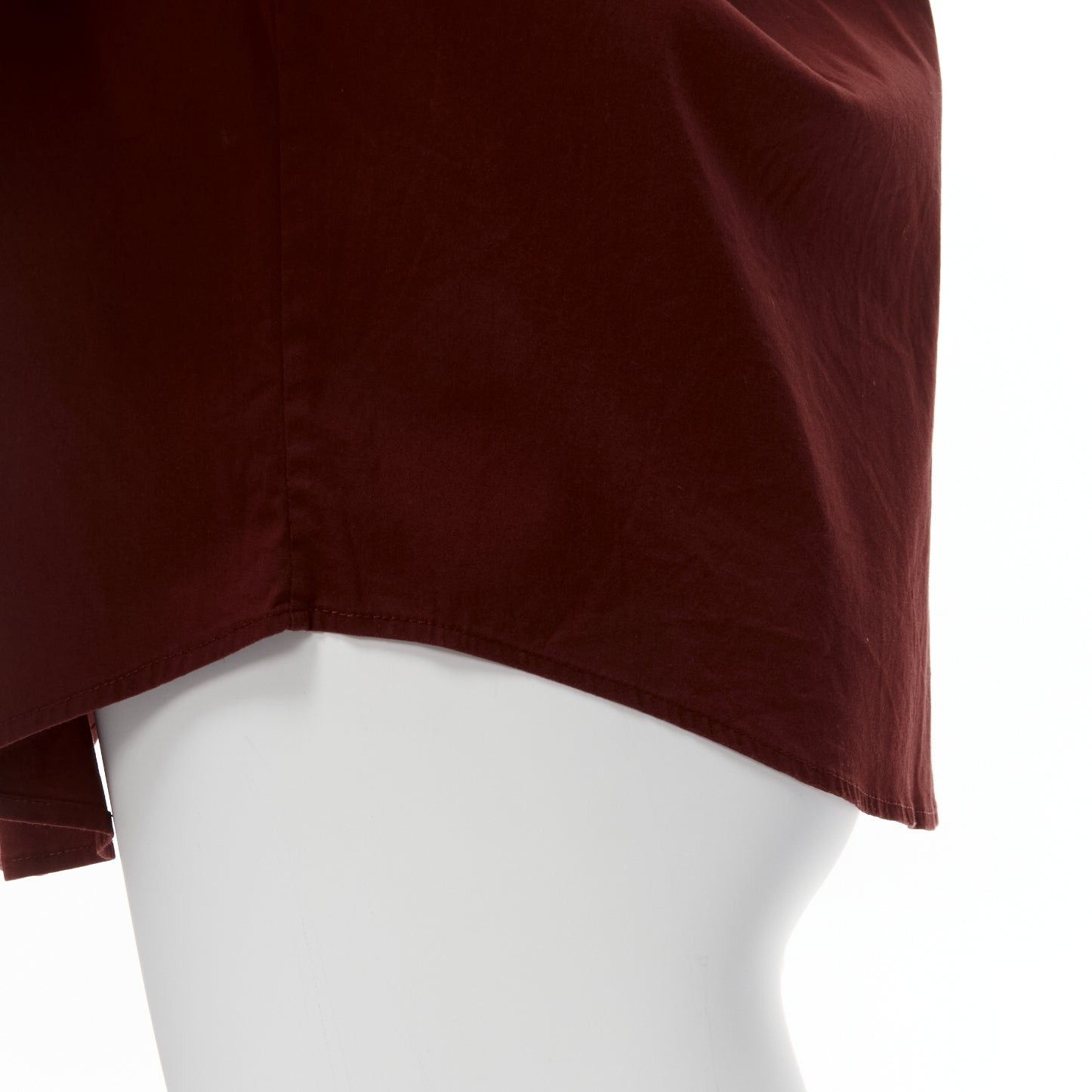 Prada PRADA 1997 Vintage red double flap pocket button front dress shirt IT44 L Size M / US 6-8 / IT 42-44 - 9 Thumbnail