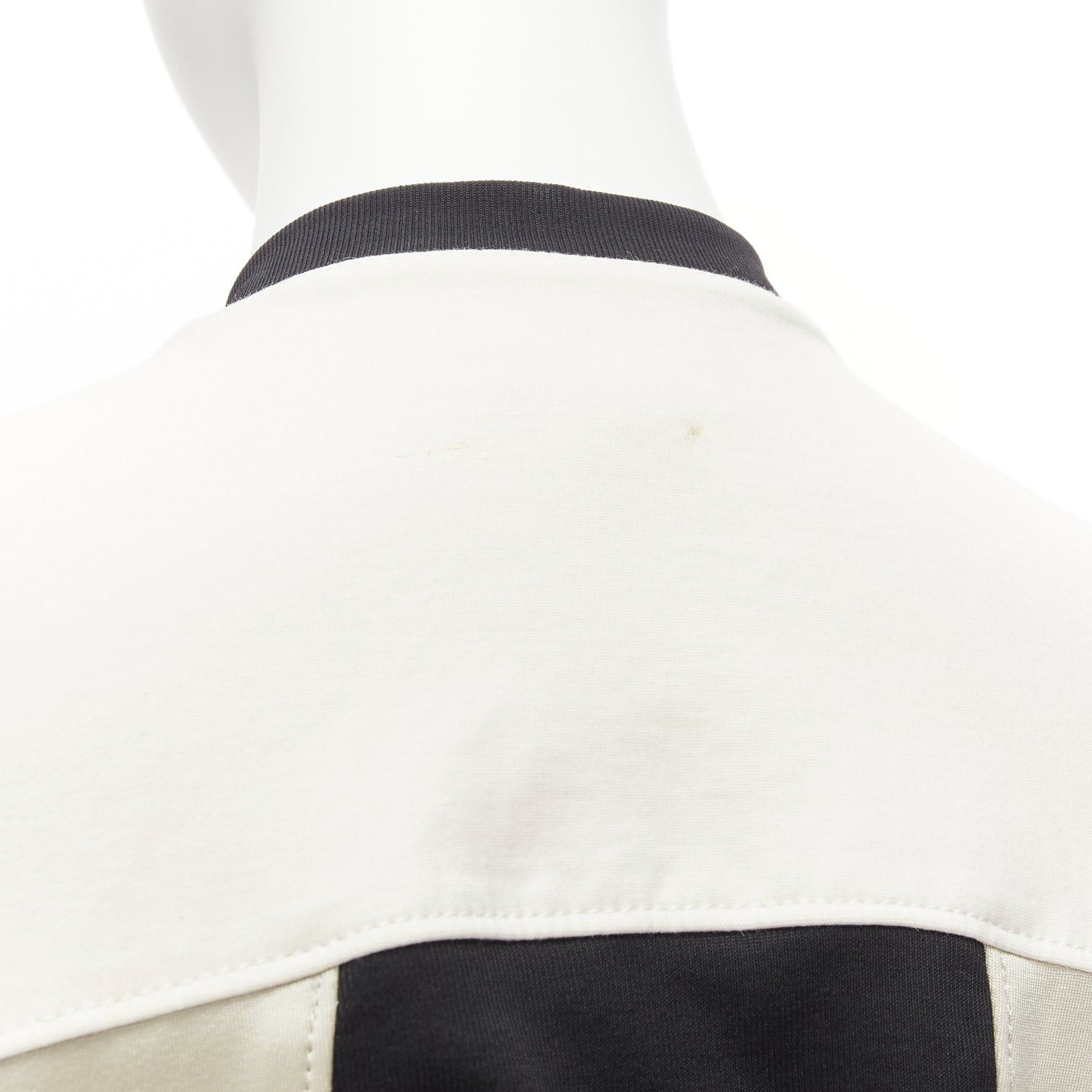 Helmut Lang HELMUT LANG beige black color blocked bomber jacket US4 S Size M / US 6-8 / IT 42-44 - 8 Thumbnail