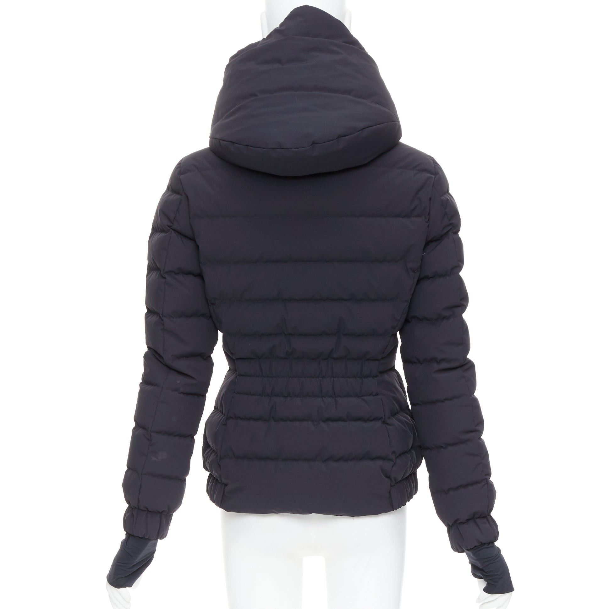 Moncler MONCLER Grenoble Chena Giubbotto black fitted puffer jacket Sz2 M Size M / US 6-8 / IT 42-44 - 6 Thumbnail